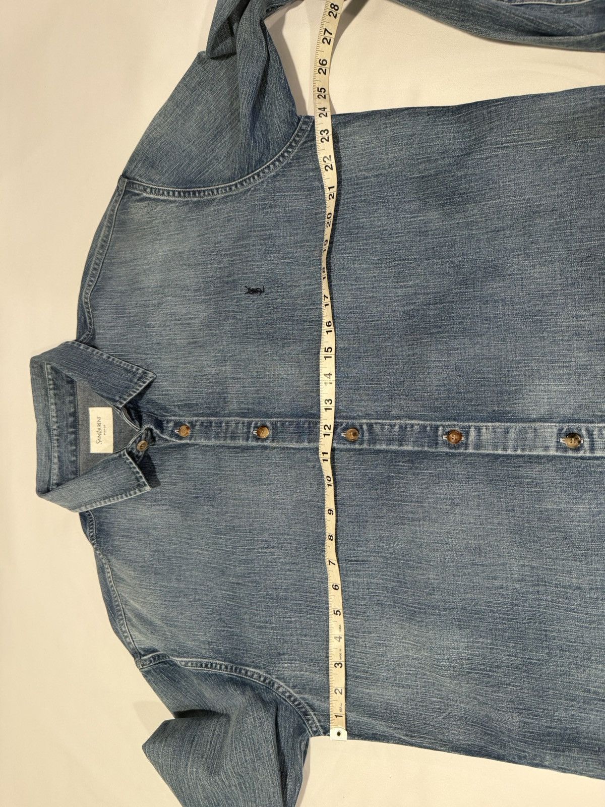 Saint Laurent Paris Saint laurent mens 2024 denim shirt. XXL. $1290 Size US XL / EU 56 / 4 - 10 Thumbnail