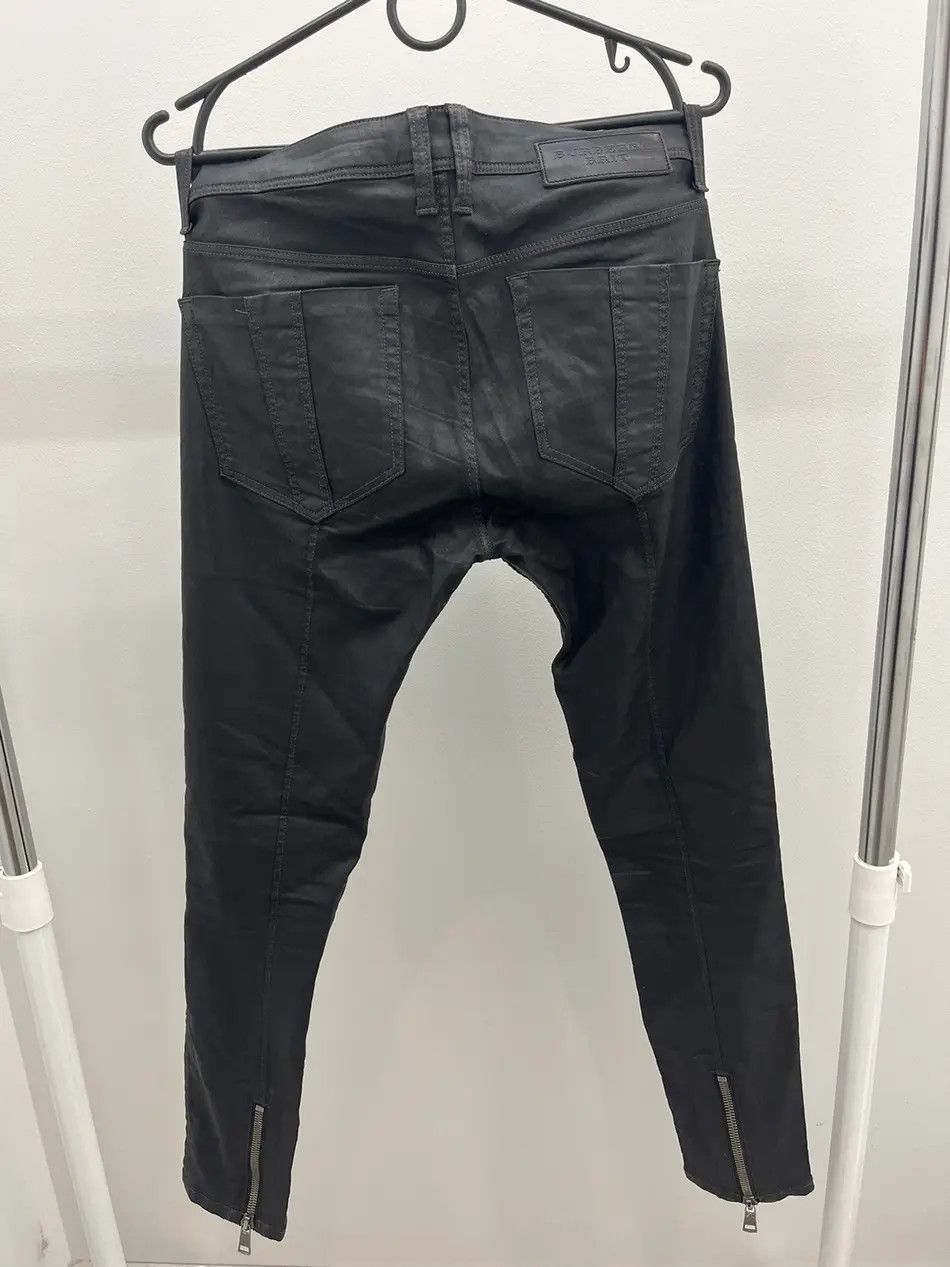 Burberry Burberry Brit Skinny Wax Jeans With Zip Size 29" - 2 Thumbnail