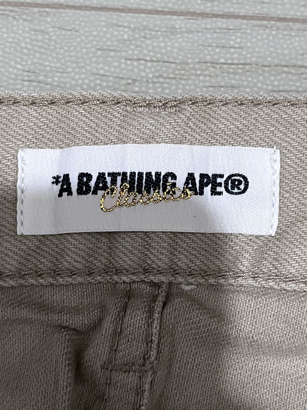 Bape Vintage Bape jeans embroidered logos Size US 33 - 11 Thumbnail