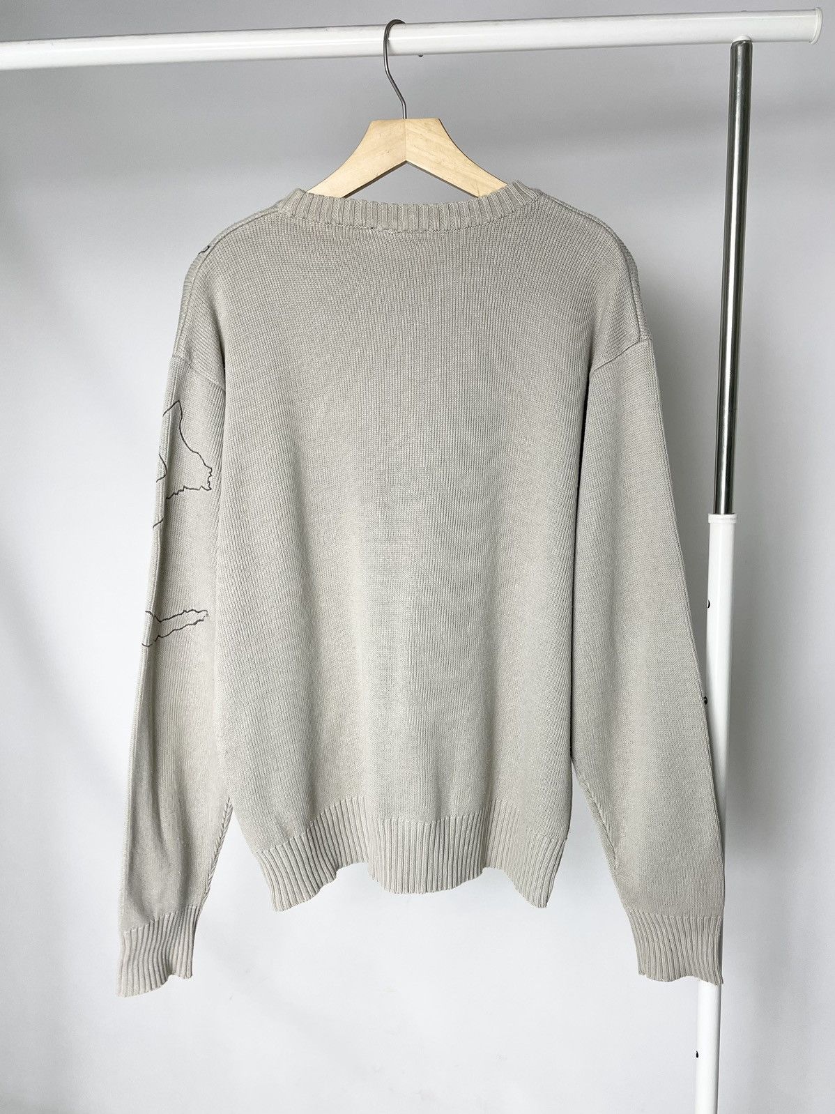 Quiksilver Quiksilver Vintage Beige Surfer Knit Sweater Pullover Y2K Size US XL / EU 56 / 4 - 9 Thumbnail