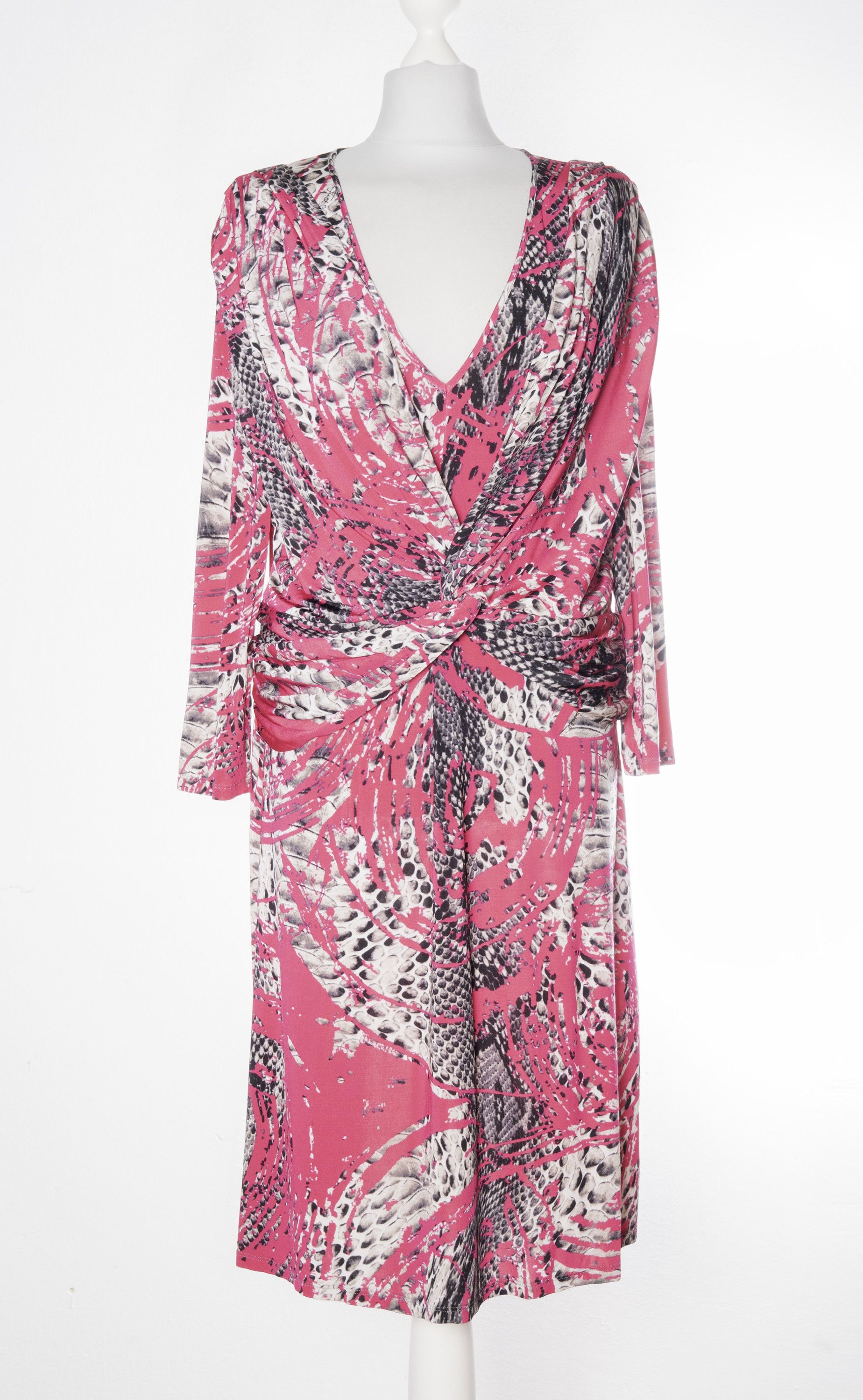 open lace back dress Just Cavalli Woman Long Dress in Tulle Floral Print S04CT1230 White Variant   Khloefemme