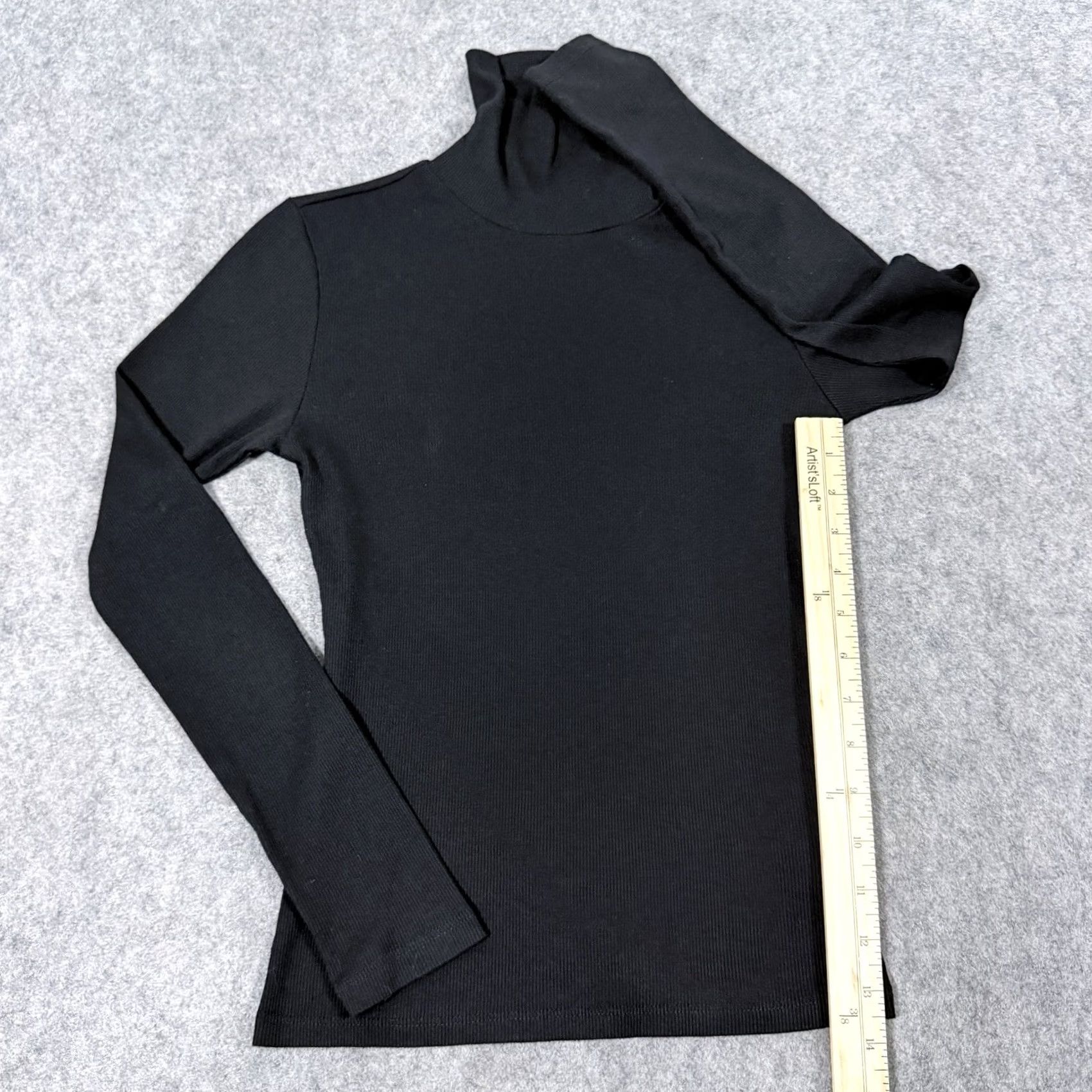 Vintage Active Basic Long Sleeve Pullover Turtleneck Sweater Women's Size Medium Black Size M / US 6-8 / IT 42-44 - 7 Thumbnail