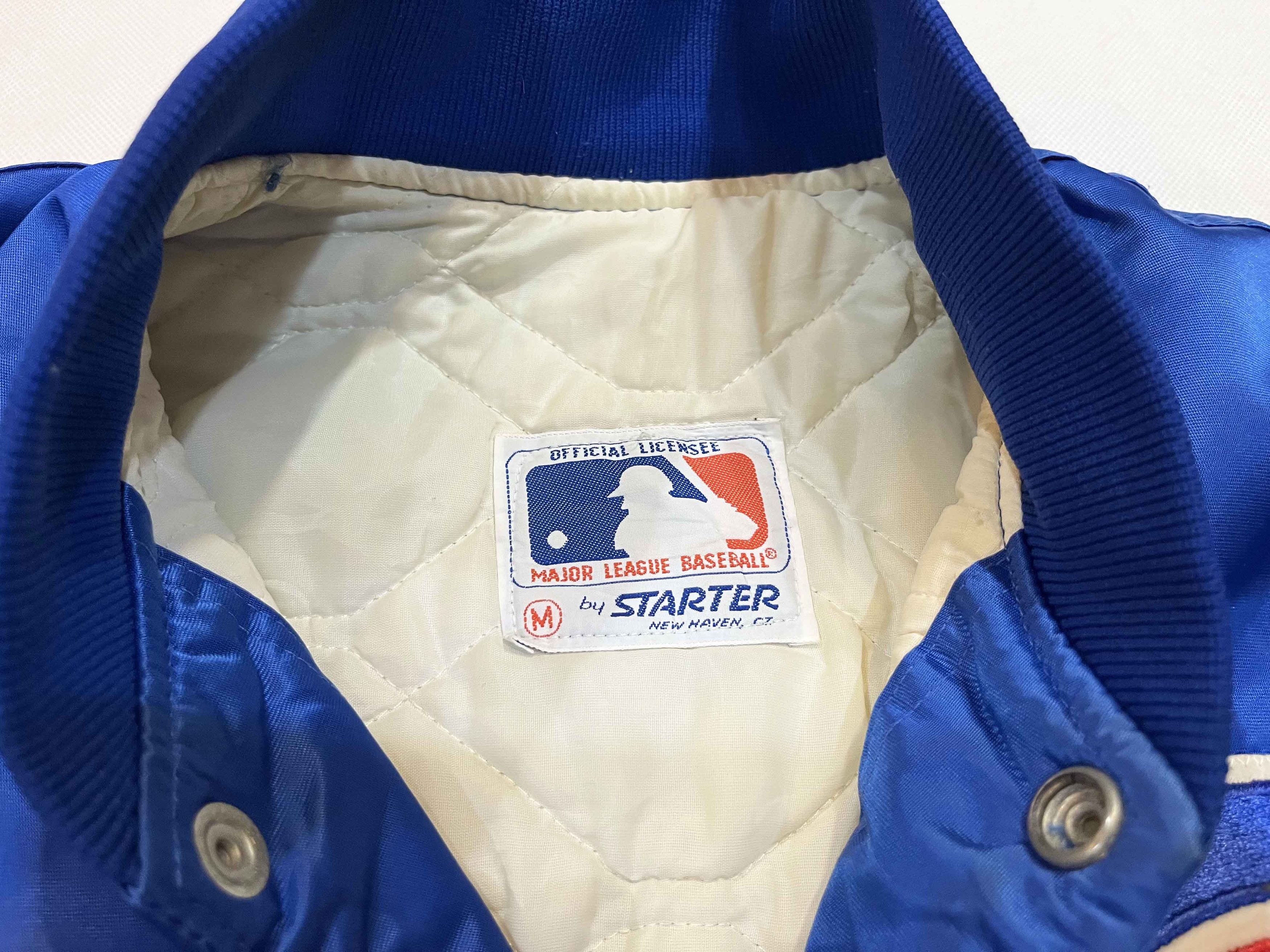 MLB × Starter × Vintage Vintage Starter MLB Chicago Cubs Bomber Satin Jacket Size US M / EU 48-50 / 2 - 3 Thumbnail