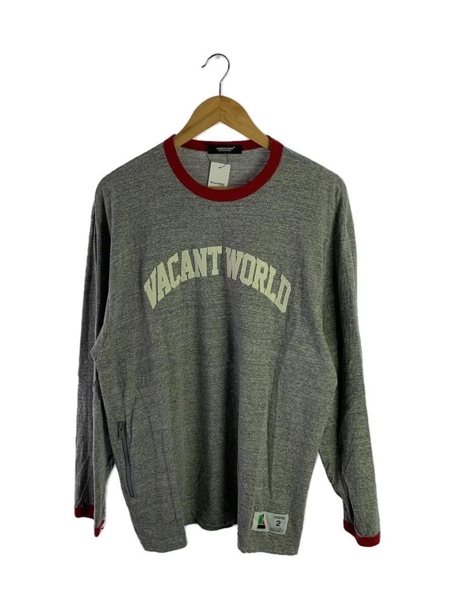 image of Undercover Ss23 Vacant World Longsleeve in Grey, Men's (Size Medium)