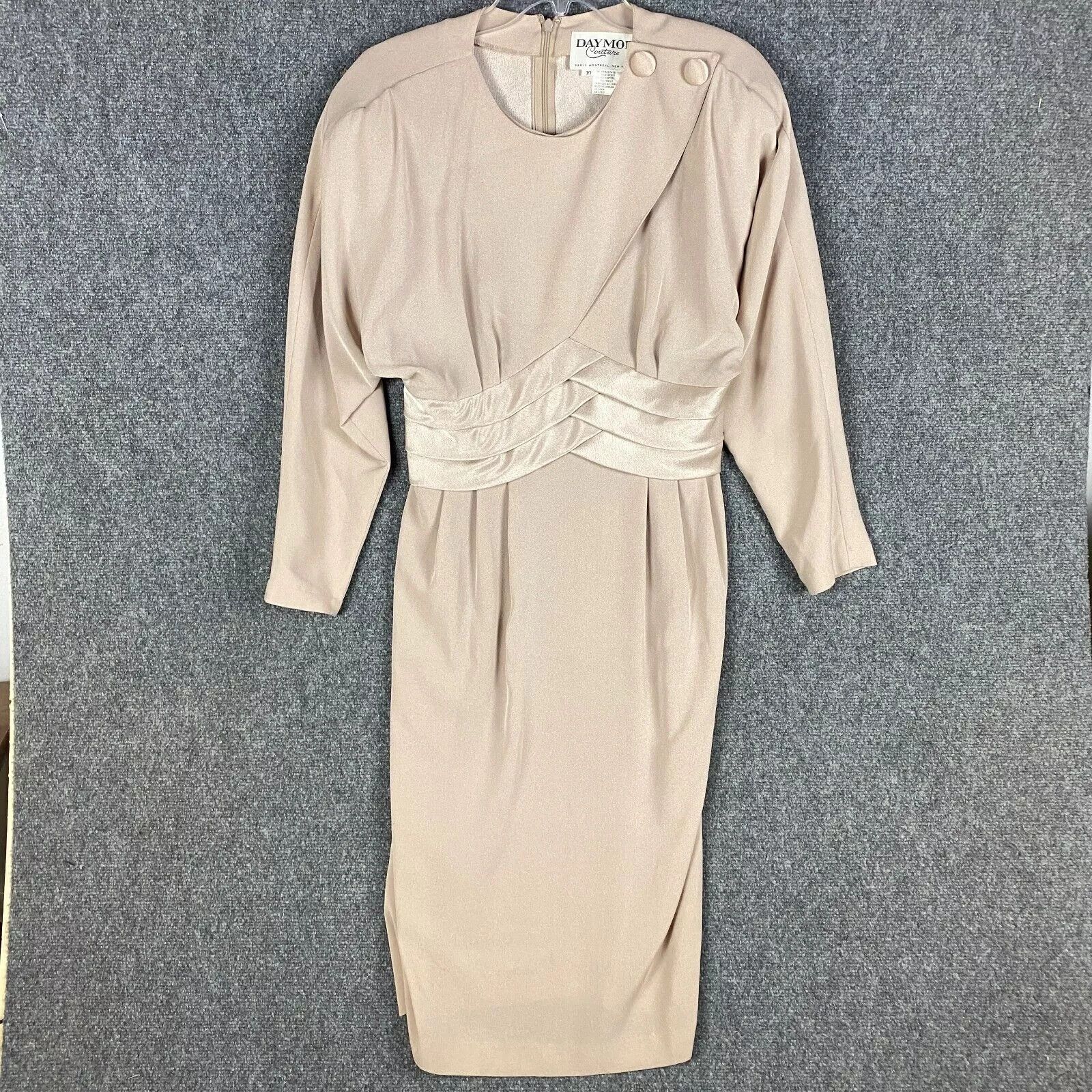 Other Daymor Couture Dress Women's Size 10 Triacetate Blend Adults Size L / US 10 / IT 46 - 1 Thumbnail