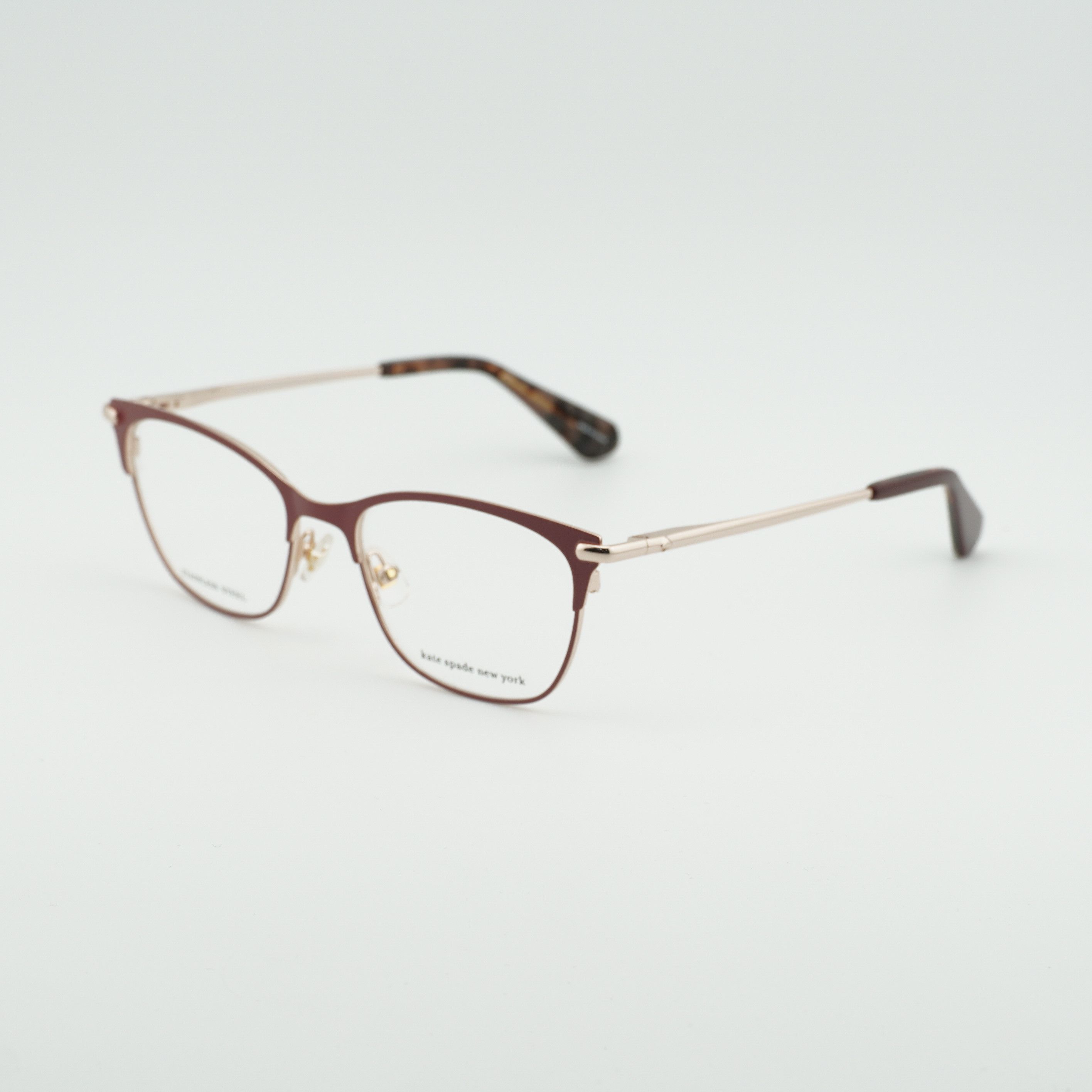 Kate Spade Kate Spade BENDALL 0LHF 00 Eyeglasses Burgundy 50mm Size ONE SIZE - 1 Thumbnail