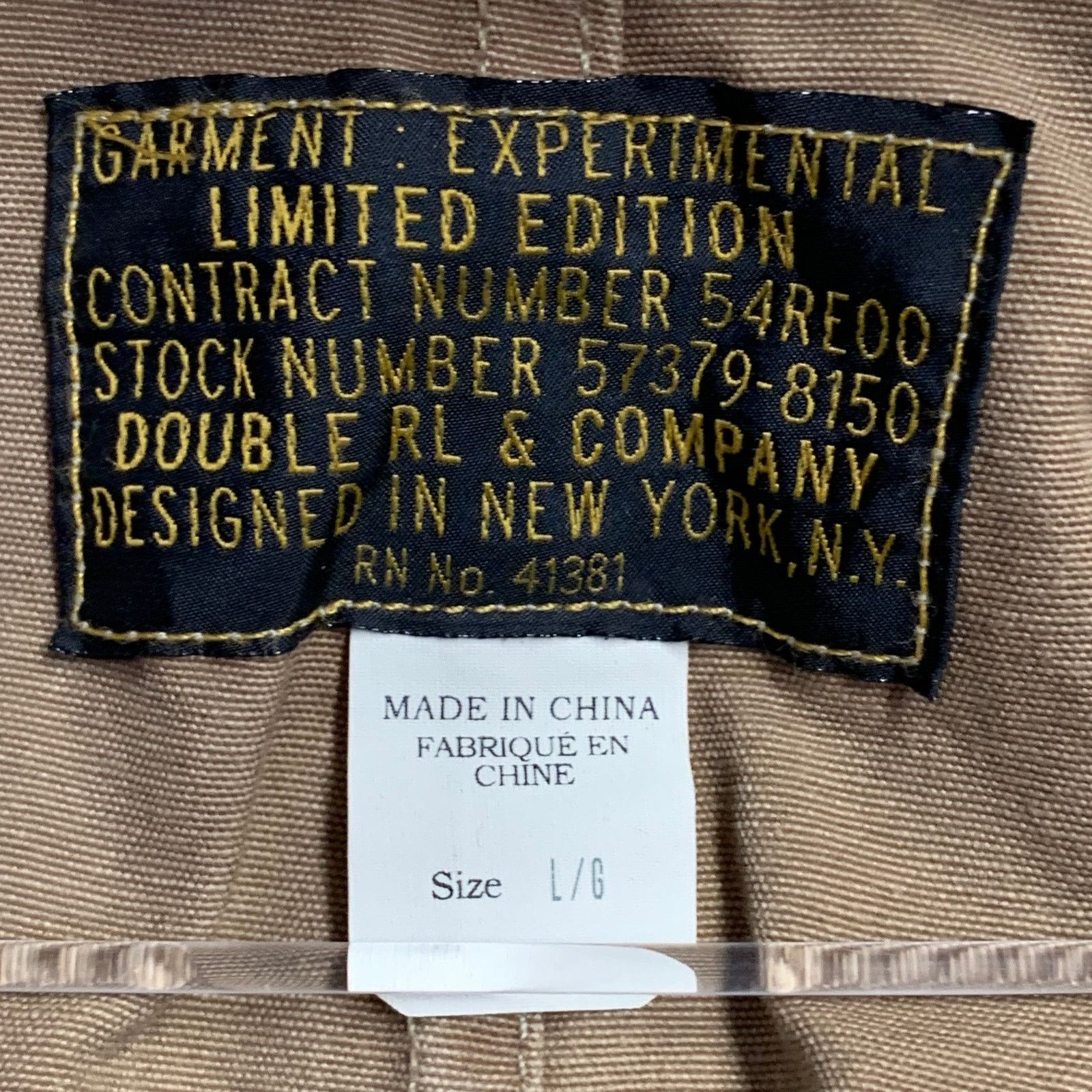 Ralph Lauren Garment Experimental Khaki Cotton Belted Military Jumpsuit Size 38" / US 16 / IT 52 - 5 Thumbnail