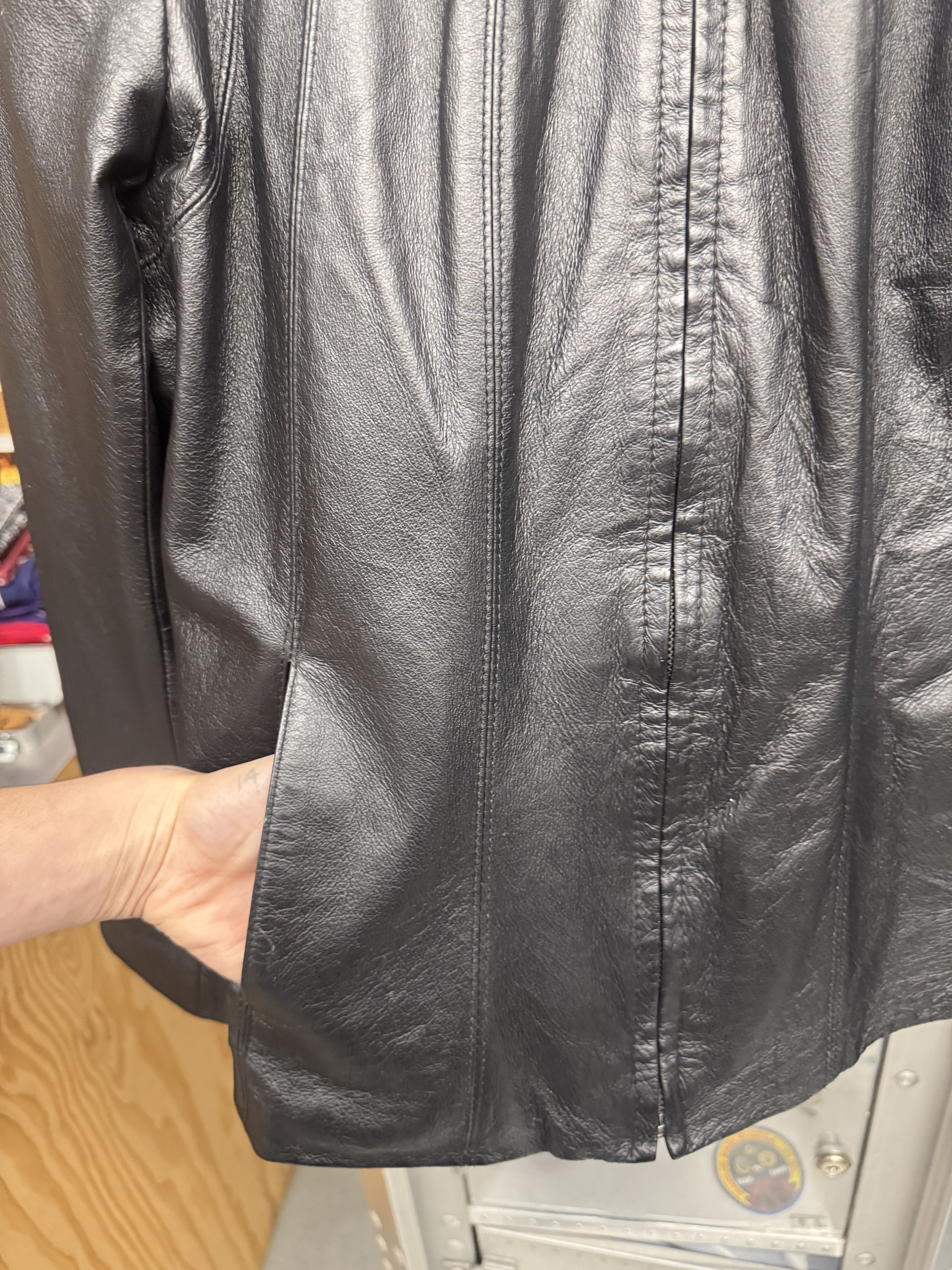 Other Vintage Leather Jacket Size L / US 10 / IT 46 - 3 Thumbnail