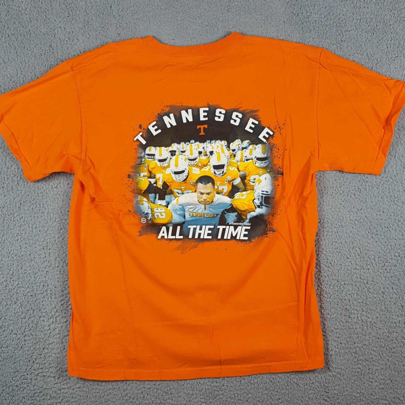 NCAA VINTAGE Tennessee Tough Vols Shirt Mens Size Small Orange Football NCAA College School 90s Vintage Y2K Mens Size US S / EU 44-46 / 1 - 3 Thumbnail