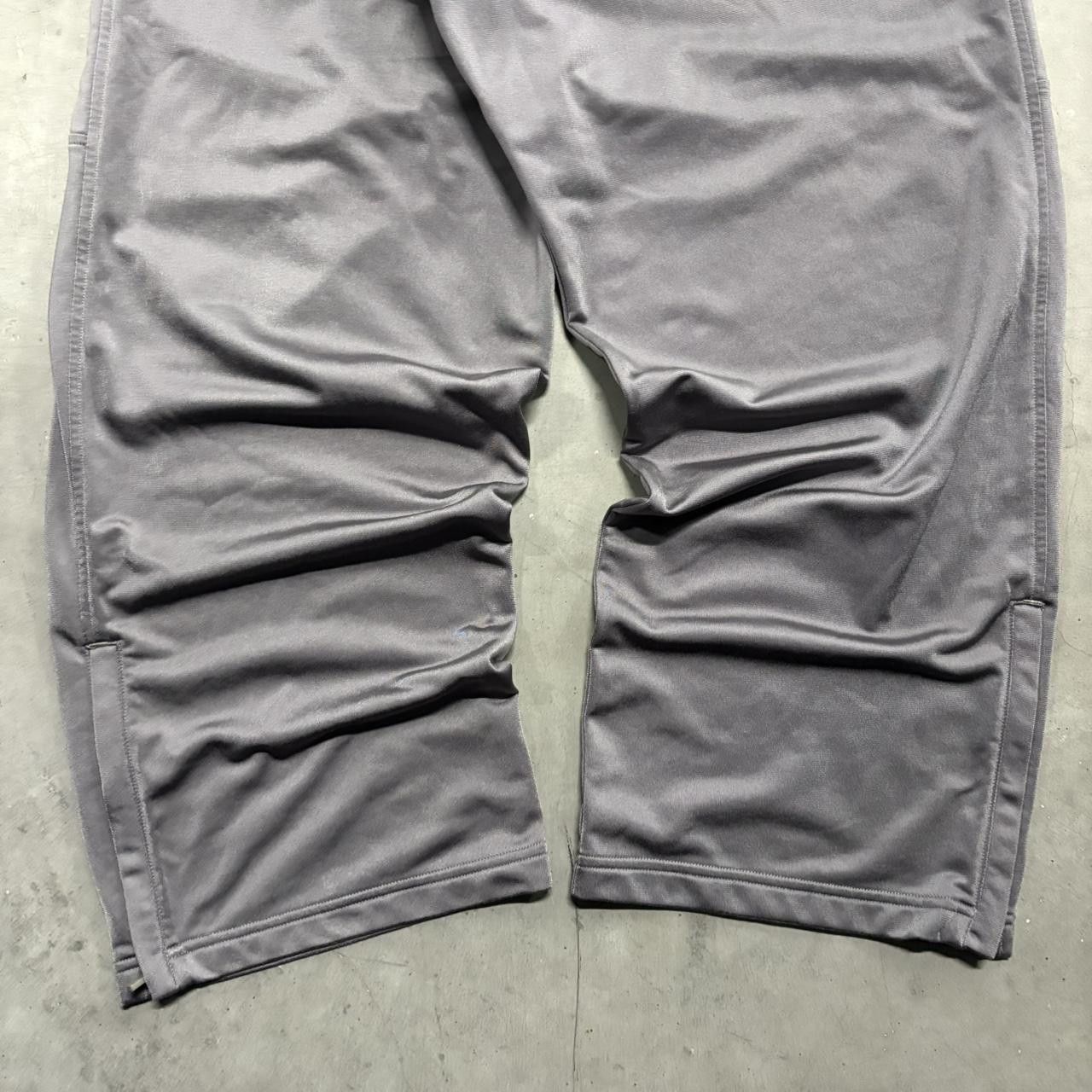 Under Armour Crazy Vintage Y2K/2000s Super Baggy Grey Under Armour Loose Skater Style Leg Zipper Sweatpants! Size US 40 / EU 56 - 5 Thumbnail