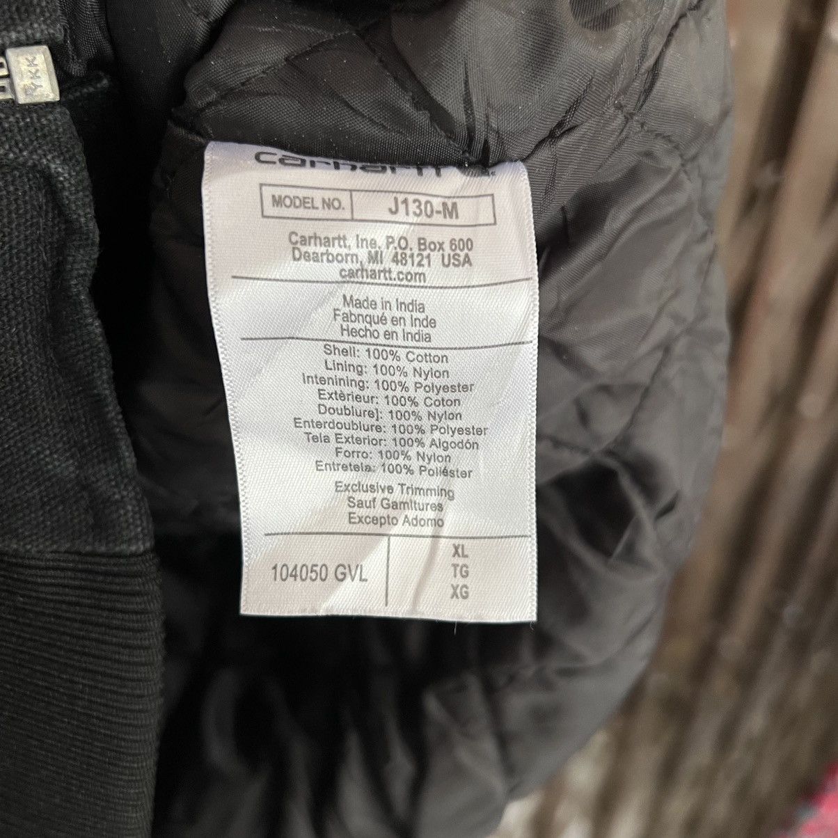 Carhartt Vintage Carhartt Active Jacket Black Size US XL / EU 56 / 4 - 4 Thumbnail