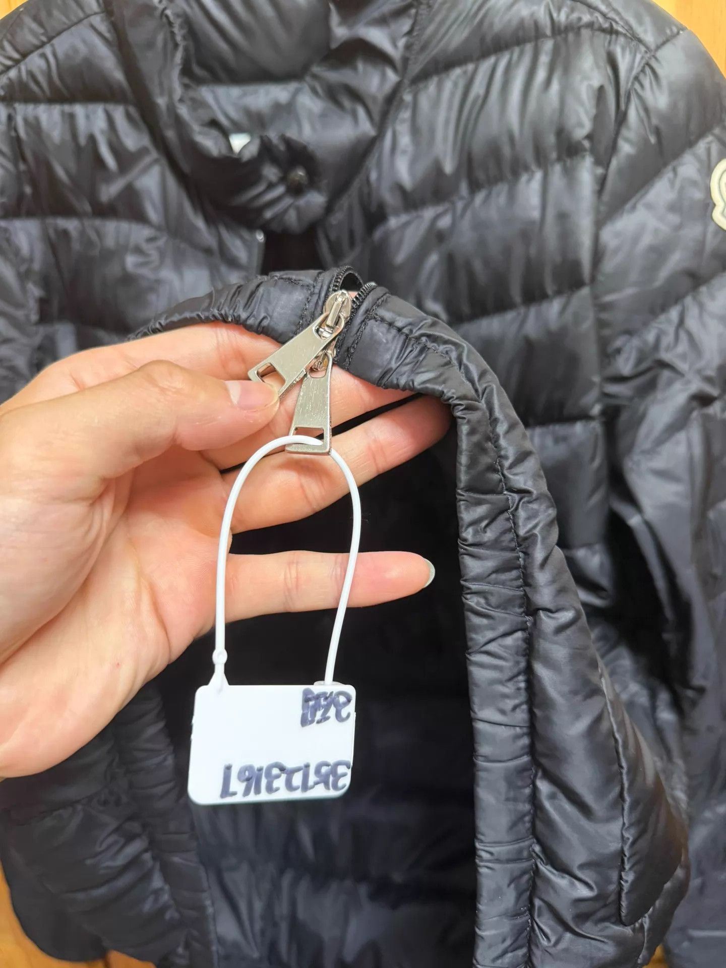 Moncler Moncler Lans Black Thin Down Jacket Size 3 Size US L / EU 52-54 / 3 - 4 Thumbnail