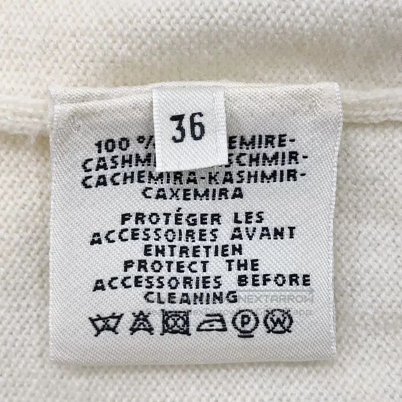 Hermes Hermes 100% cashmere short-sleeve T-shirt Size XS / US 0-2 / IT 36-38 - 4 Thumbnail