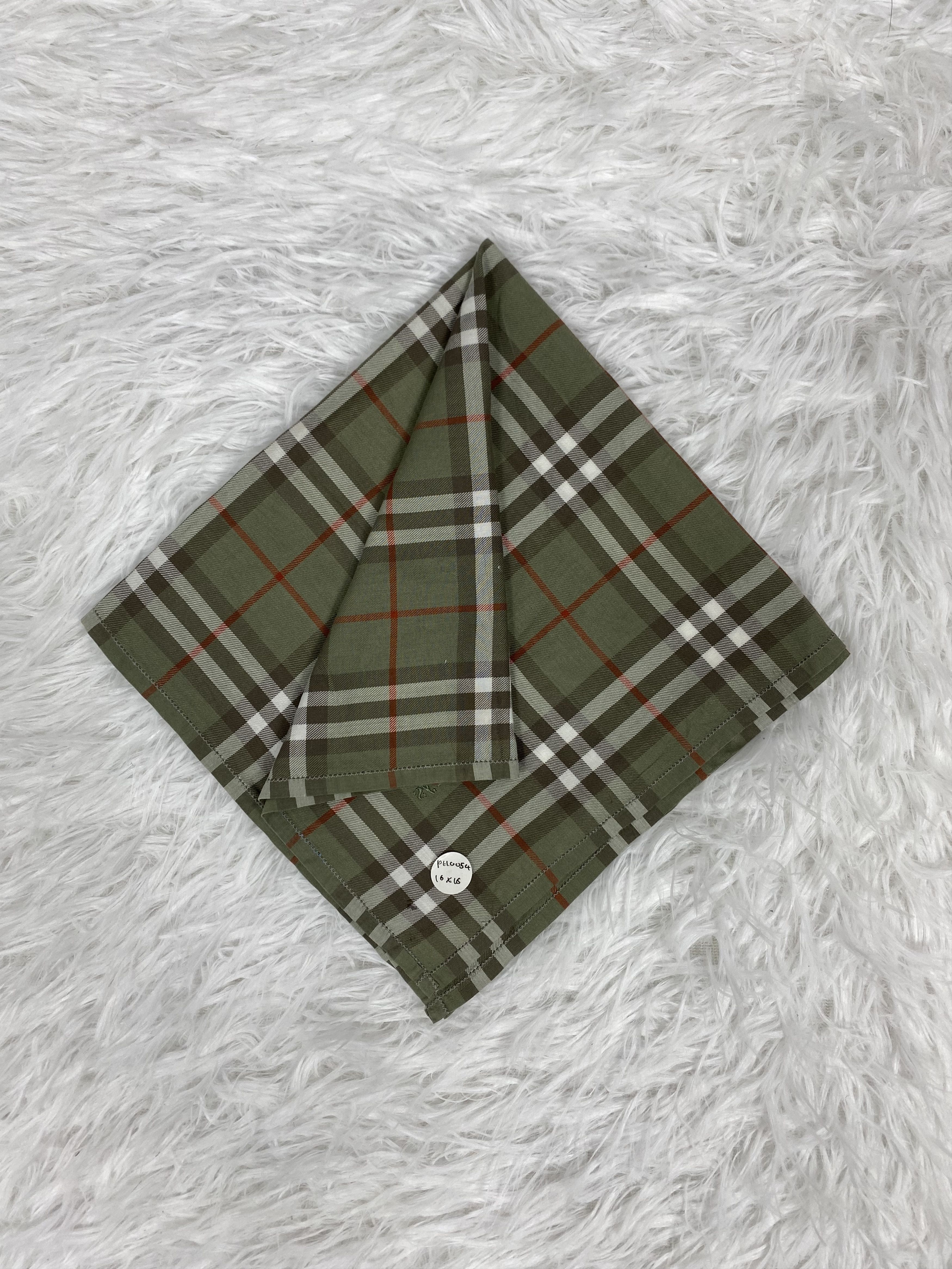 Burberry Vintage Burberry Handkerchief PH0054 Size ONE SIZE - 1 Thumbnail