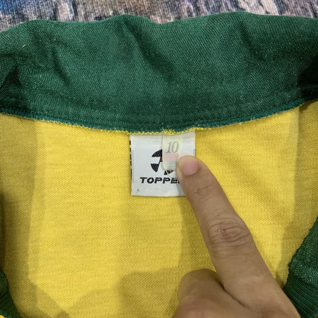 Vintage Vintage Topper Brazil Jersey 1985-90 Retro Soccer Shirt Size US S / EU 44-46 / 1 - 5 Thumbnail