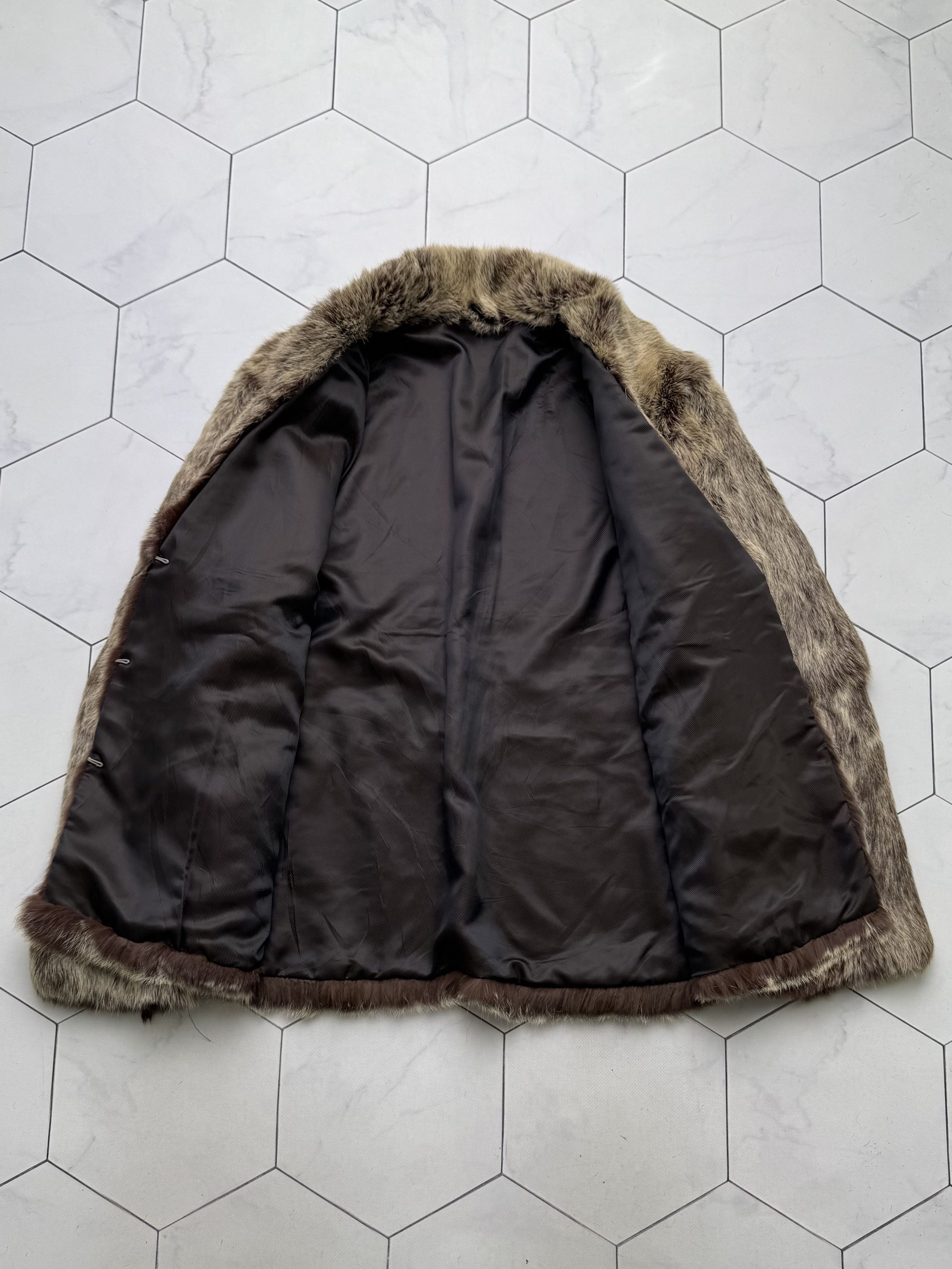 Vintage Vintage Real Fur Jacket Luxury Cropped Coat Winter Glam Size M / US 6-8 / IT 42-44 - 8 Thumbnail