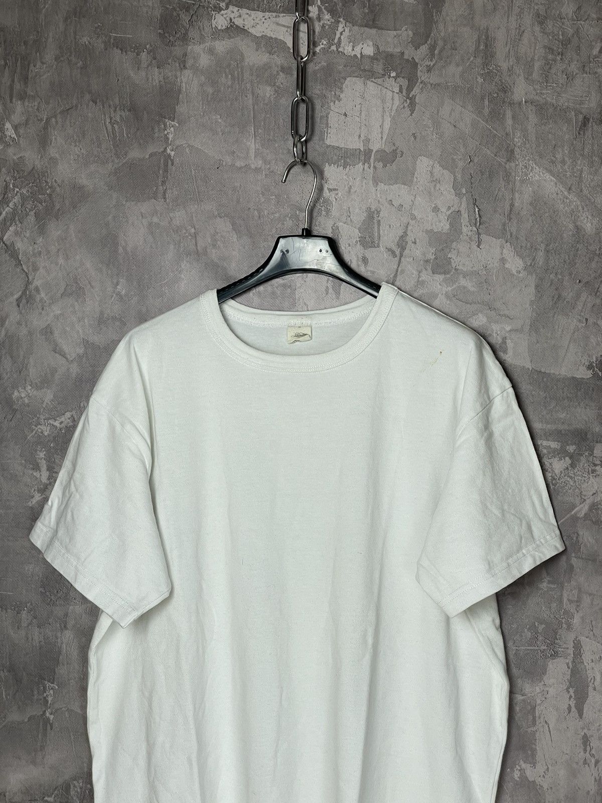 Stetson Vintage made in usa boxy fit blank t shirt avant garde Size US XL / EU 56 / 4 - 2 Thumbnail