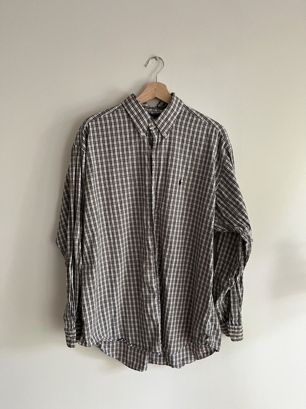 Ralph Lauren Ralph Lauren Blake 100% Cotton Button Up 90s Y2K 00s Boxy Size US XL / EU 56 / 4 - 1 Thumbnail