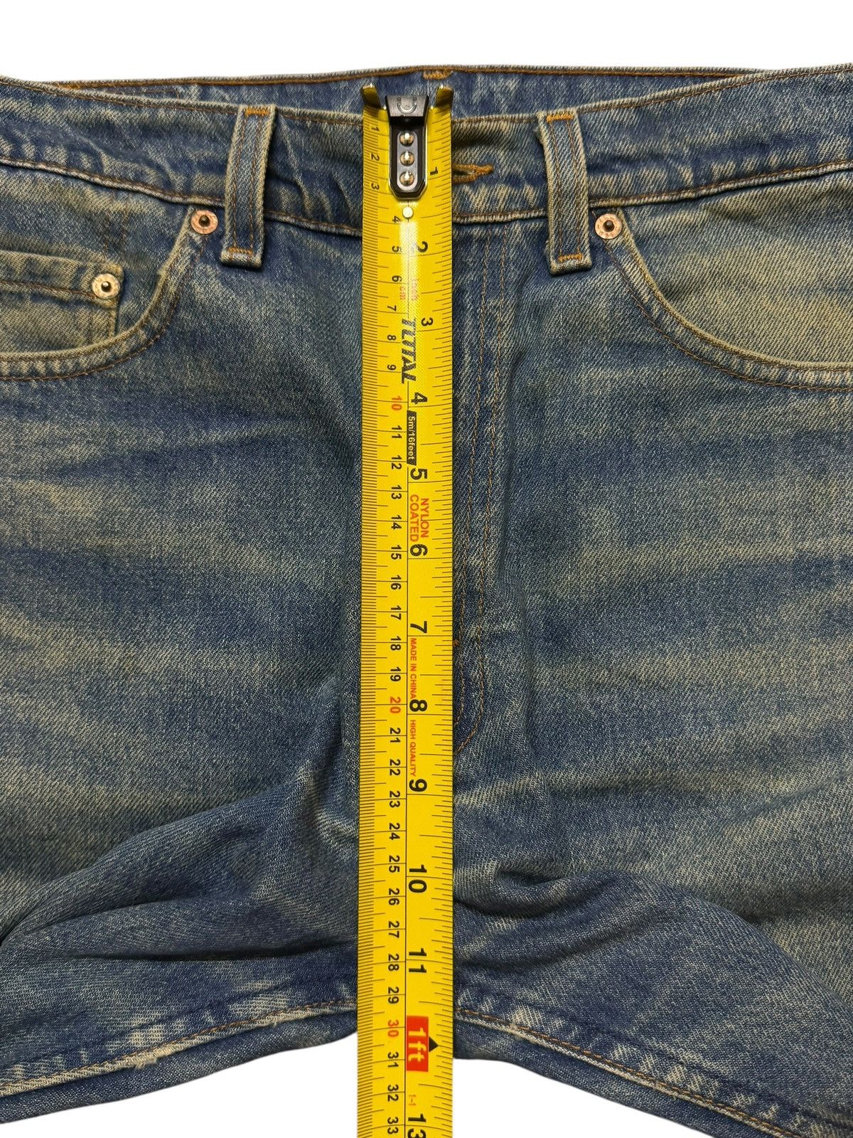 Levi's Vintage Clothing Vintage 90s Levis 515 Blue Mud Wash Distressed Straight Leg Size US 31 - 11 Thumbnail