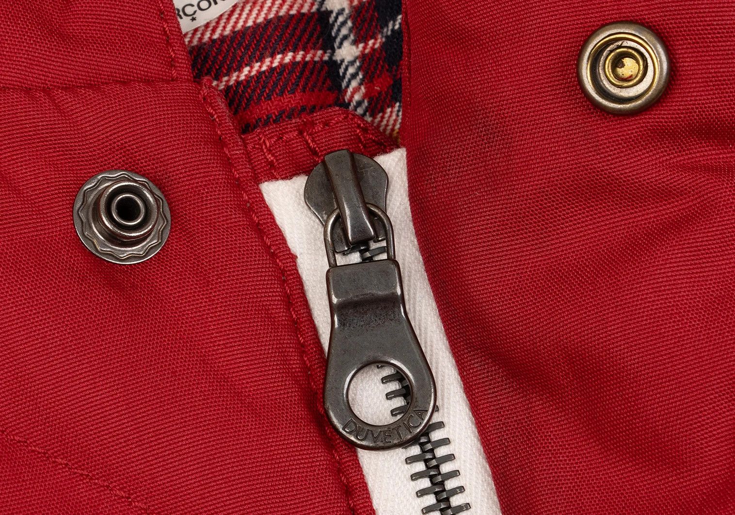 Junya Watanabe Quilted Down Hooded Jacket in Red, Size XS Size US XS / EU 42 / 0 - 12 Thumbnail