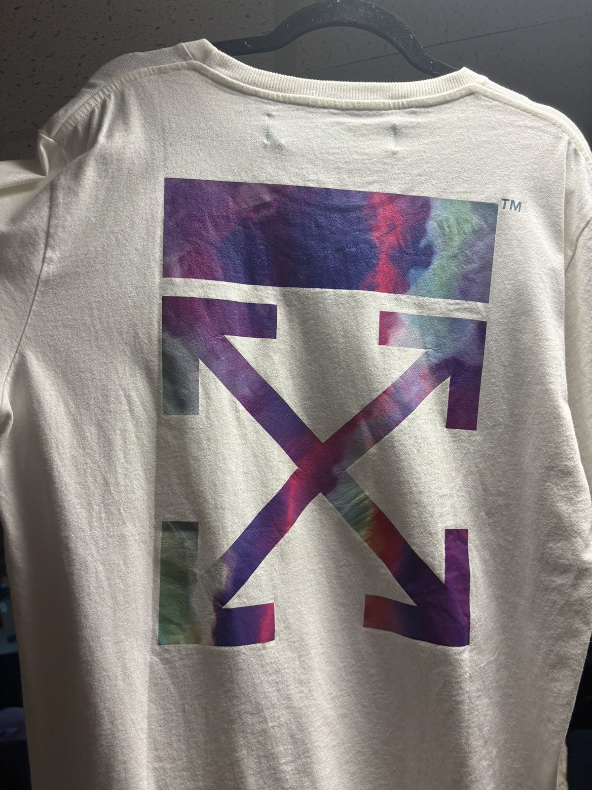Off-White Off White Blurred Lines Tee - White - L - Never Worn Size US L / EU 52-54 / 3 - 8 Thumbnail
