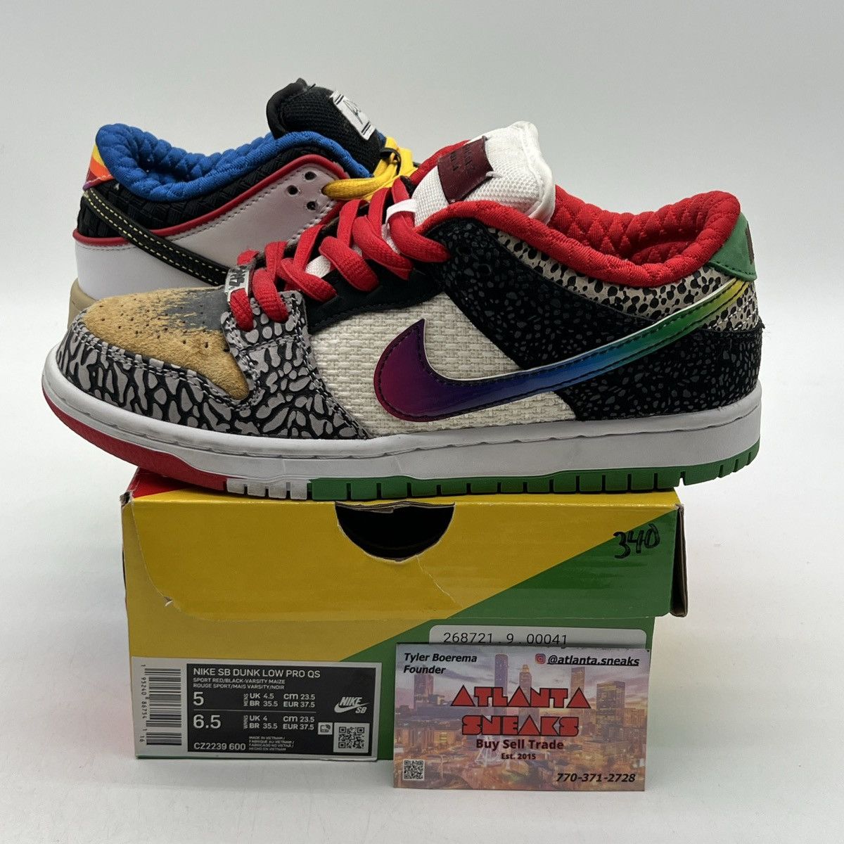 Nike Nike Dunk Low what the Paul Size US 5 / EU 37 - 1 Thumbnail