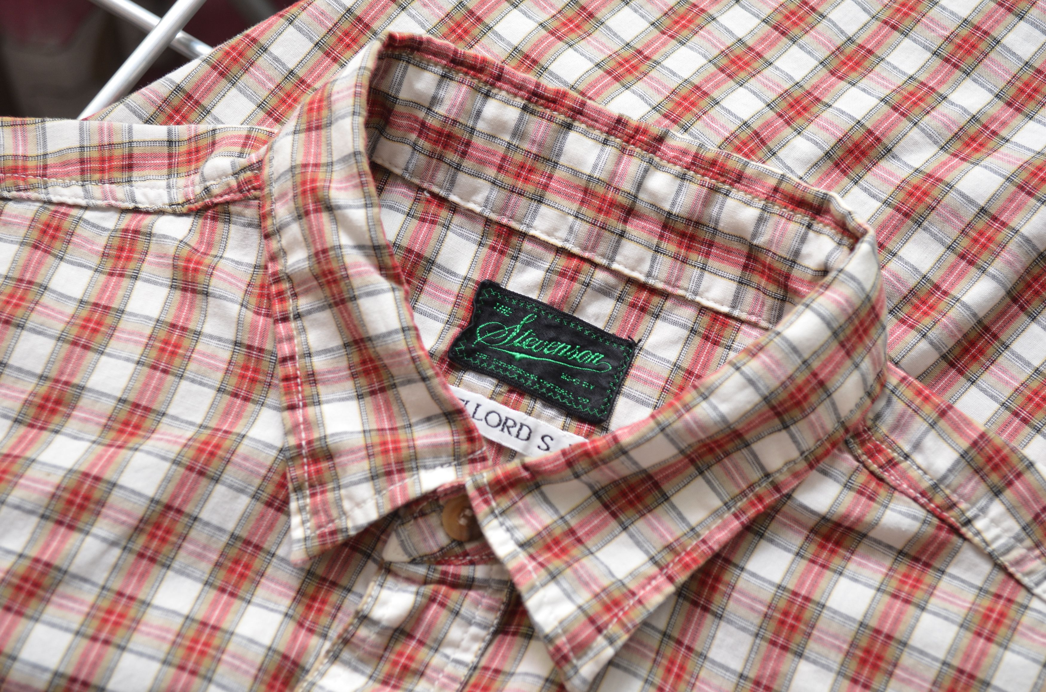 Japanese Brand × Stevenson Overall Co. Stevenson Overall Check Western Shirt Size S Size US S / EU 44-46 / 1 - 8 Thumbnail
