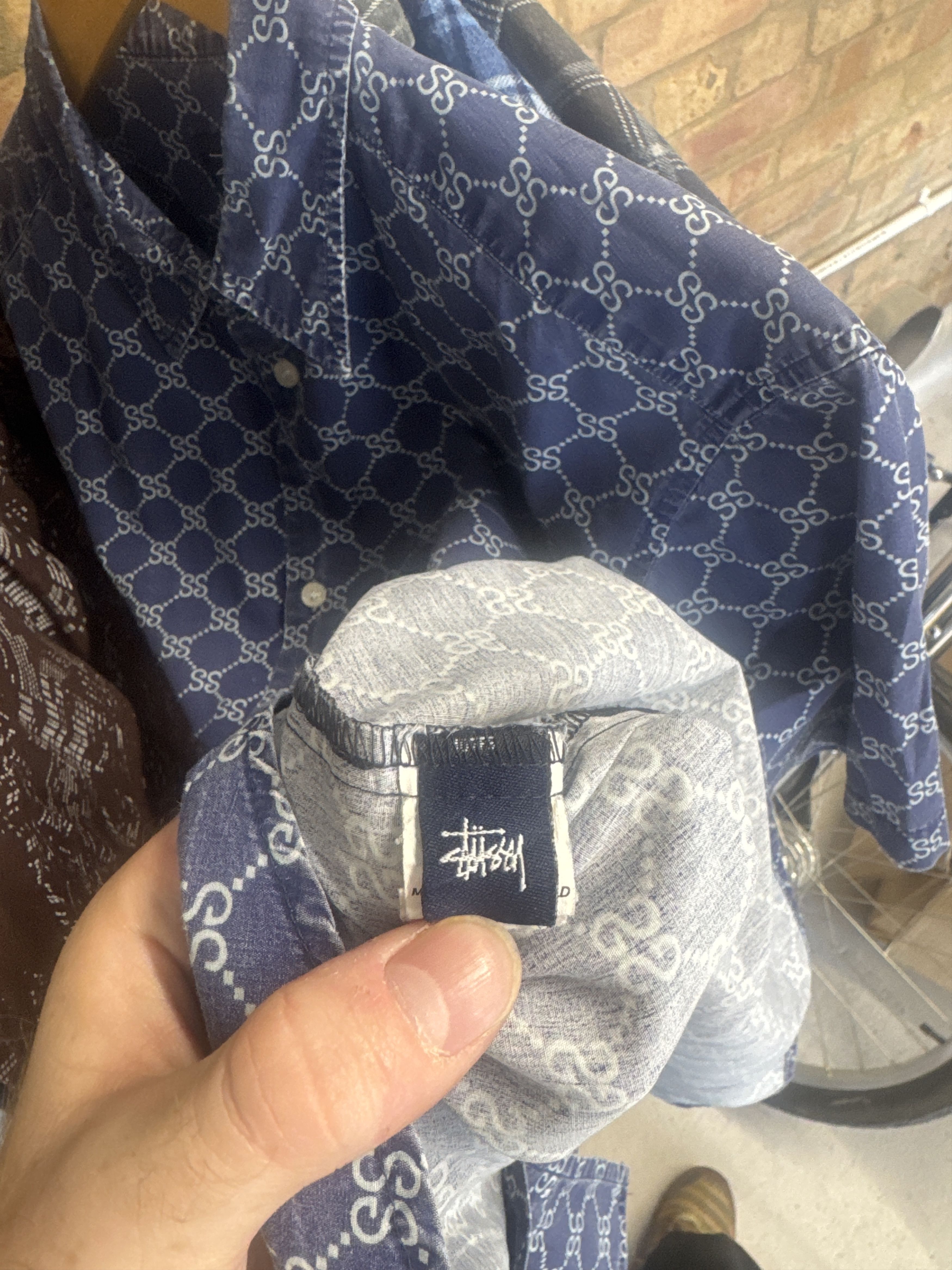 Stussy Vintage Stussy Monogram Shirt (S) Size US S / EU 44-46 / 1 - 5 Thumbnail