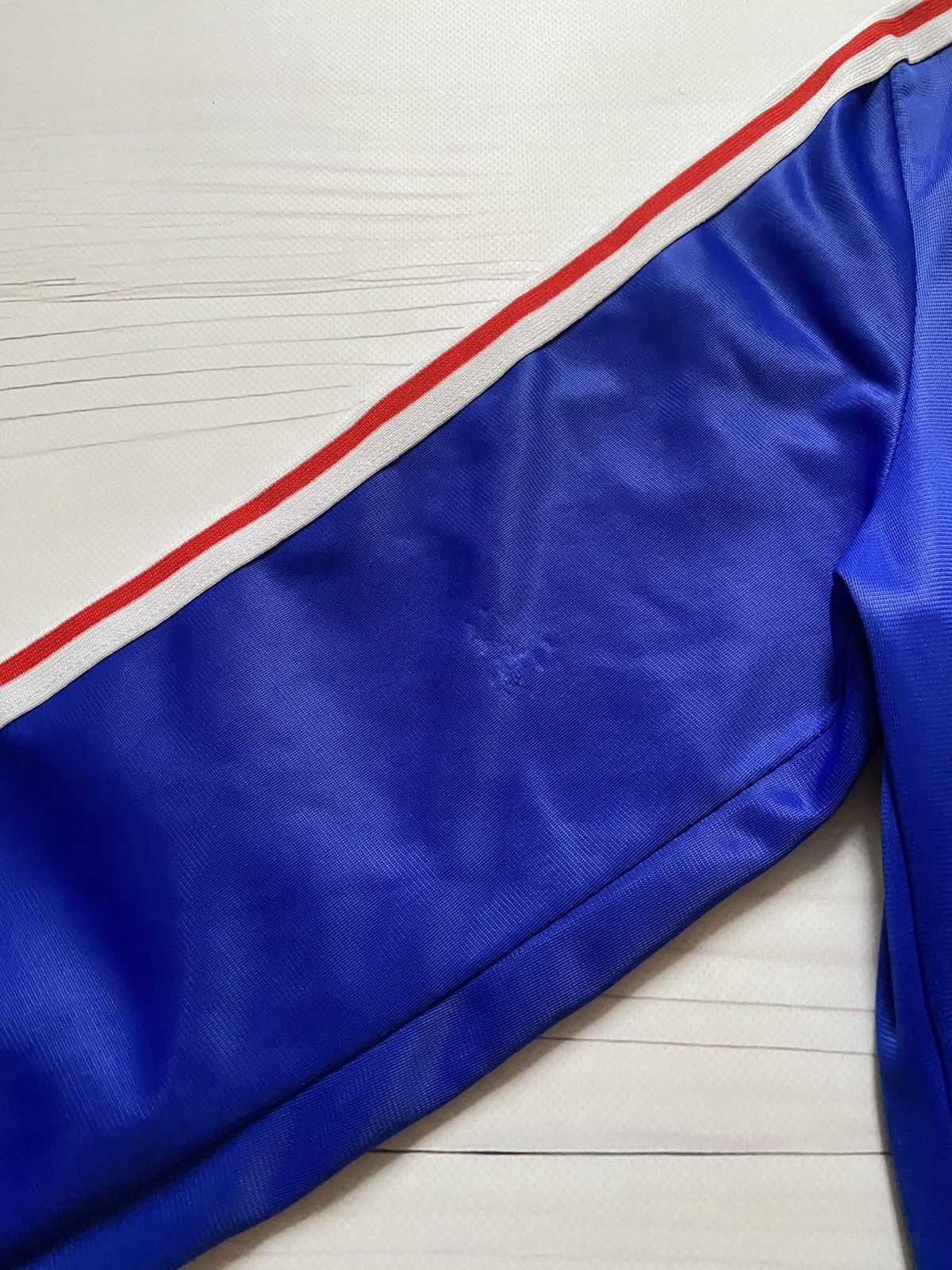 Adidas Vintage Retro Adidas Ventex France 80’s track jacket soccer Size US M / EU 48-50 / 2 - 10 Thumbnail