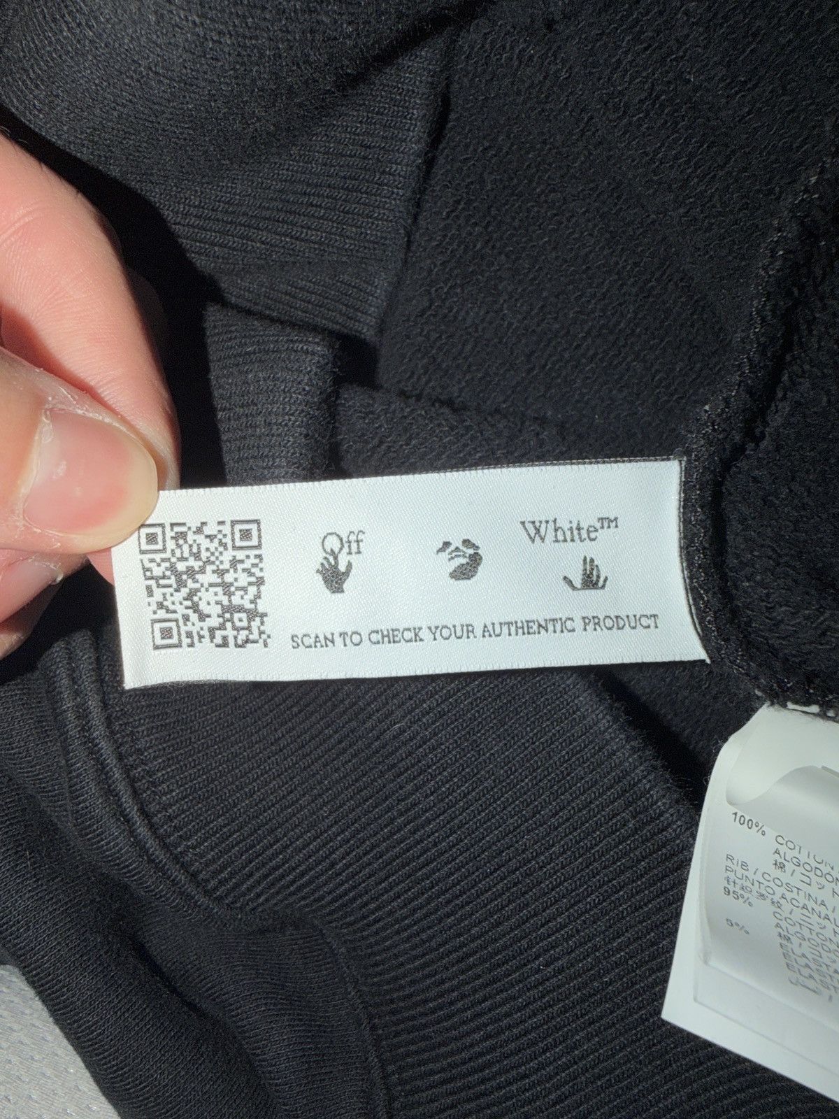 Off-White Off-White Spray Helvetica Hoodie Size US S / EU 44-46 / 1 - 5 Thumbnail