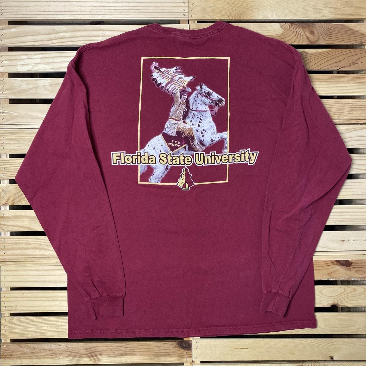 Hanes Vintage FSU Florida State University Seminoles Tee Size XL Size US XL / EU 56 / 4 - 1 Thumbnail