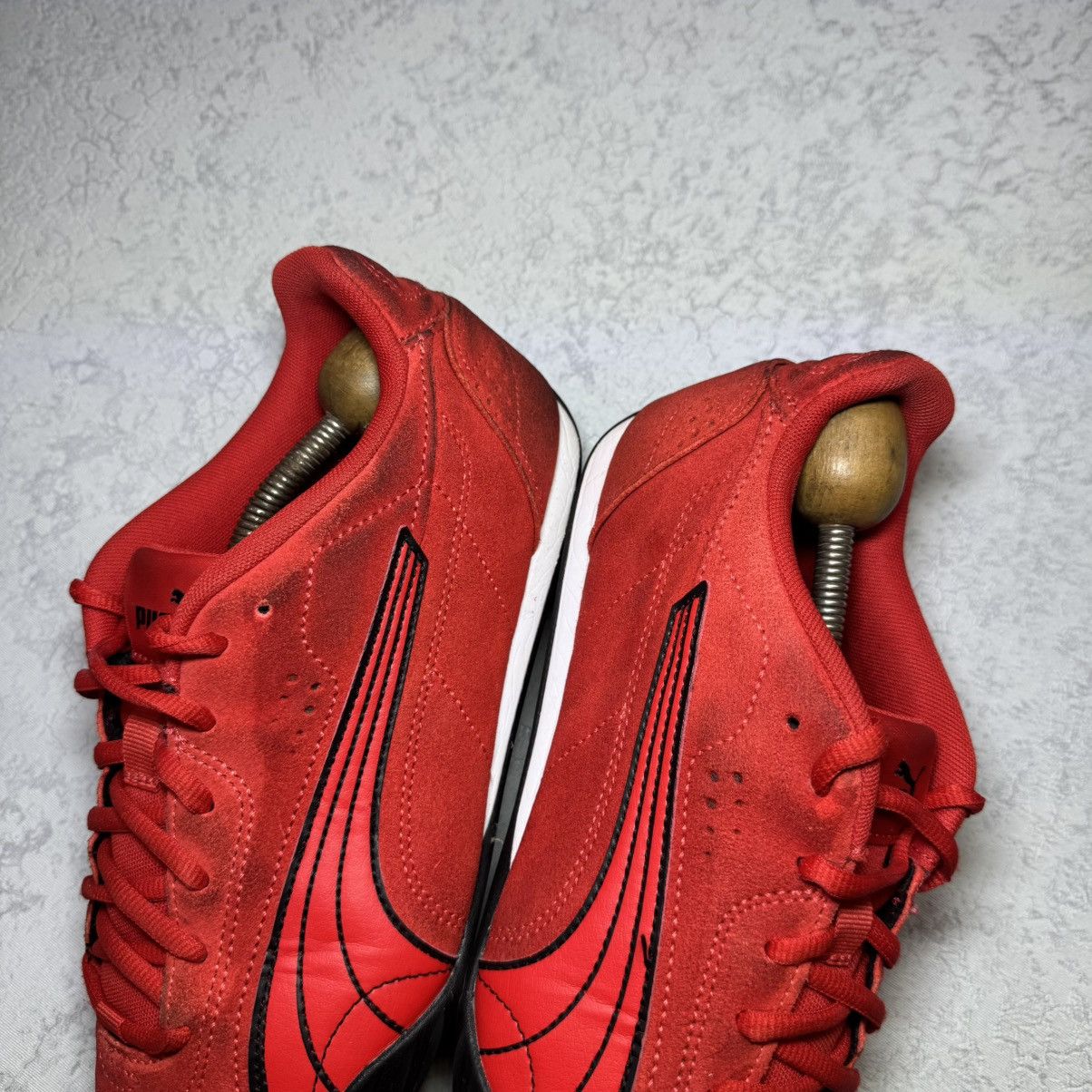 Puma Vintage Y2K Red Puma Catch Speedcat Size 41 Size US 7.5 / EU 40-41 - 10 Thumbnail
