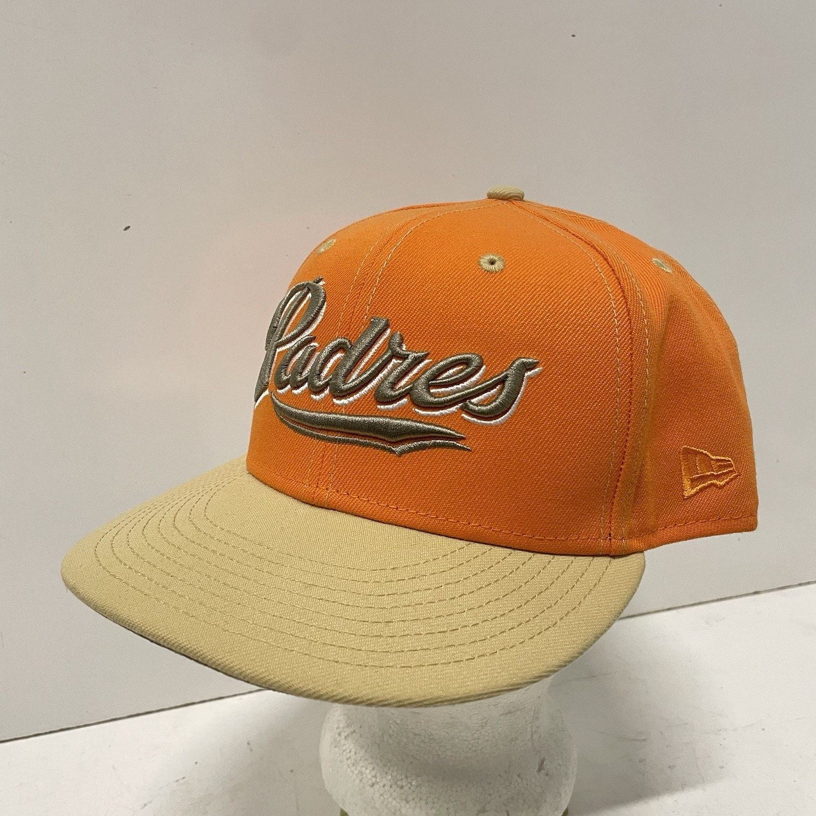 New Era New Era MLB Padres 50th Ann Pecan Copper 59Fifty 7 3/4 Hat Size ONE SIZE - 1 Thumbnail