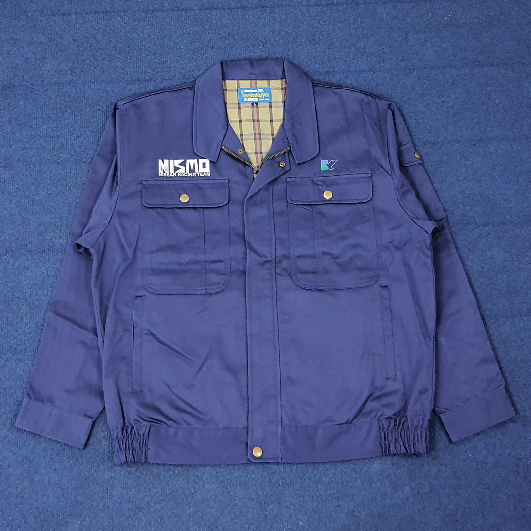 Japanese Brand Vintage Nismo Nissan Racing Custom Logo Jacket C264N19 Size US L / EU 52-54 / 3 - 3 Thumbnail