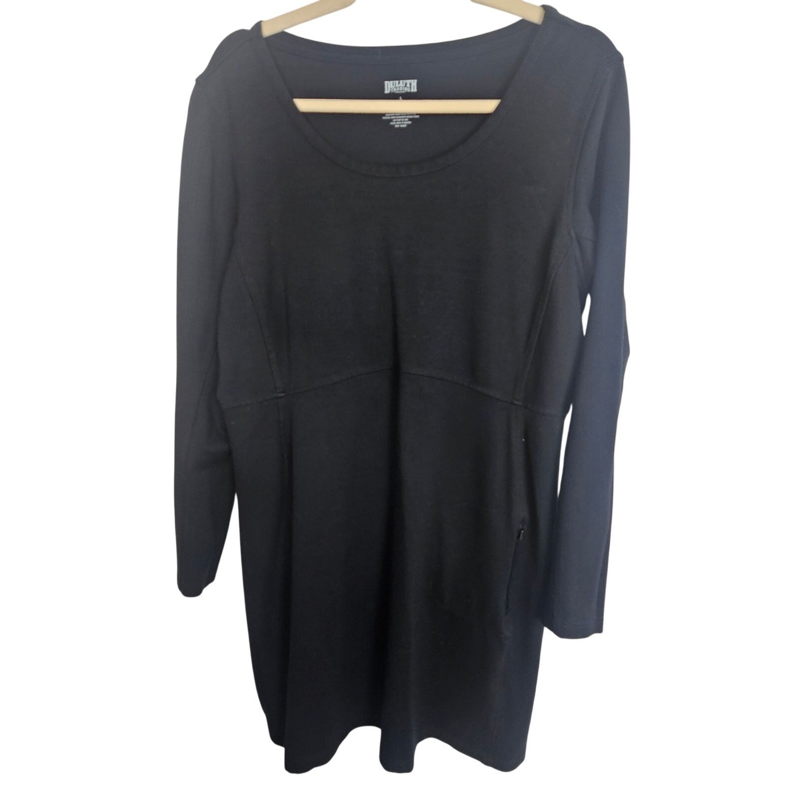 Duluth Trading Company Duluth Trading Co Womens Black Dress Size L Gorpcore Classic Size L / US 10 / IT 46 - 1 Thumbnail