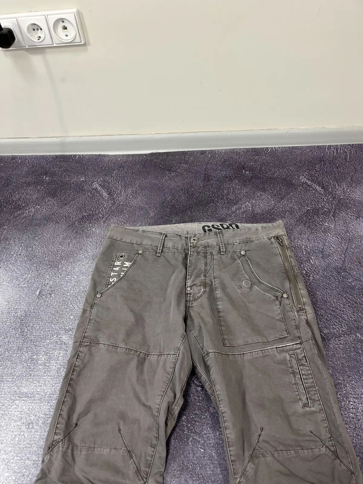 G-Star × Vintage Vintage G Star Raw Y2K Embroidered Logo Japanese Pants Size US 32 / EU 48 - 5 Thumbnail