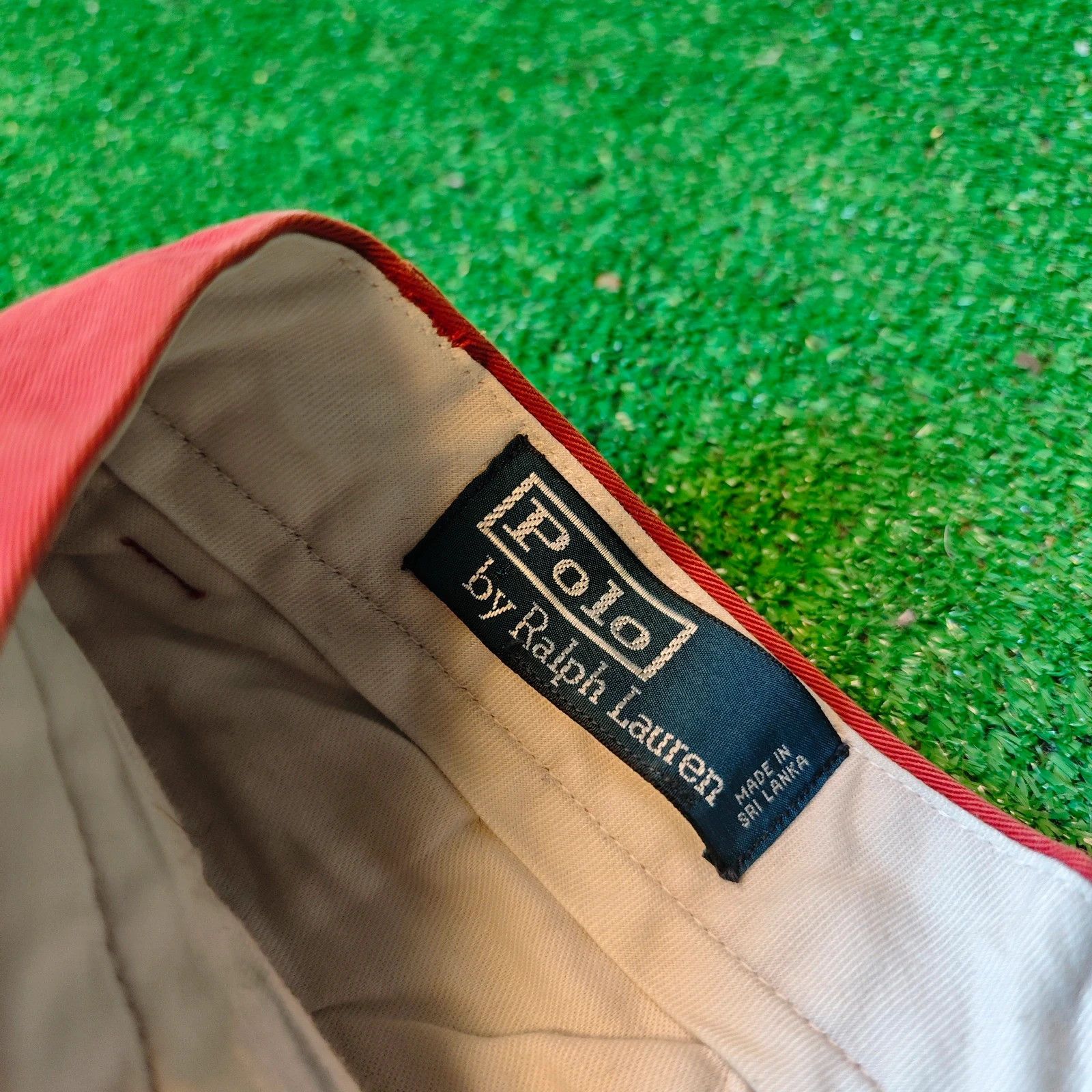 Polo Ralph Lauren × Vintage Vintage Polo Ralph Lauren Chino Pants 30x32 red trousers Size US M / EU 48-50 / 2 - 5 Thumbnail