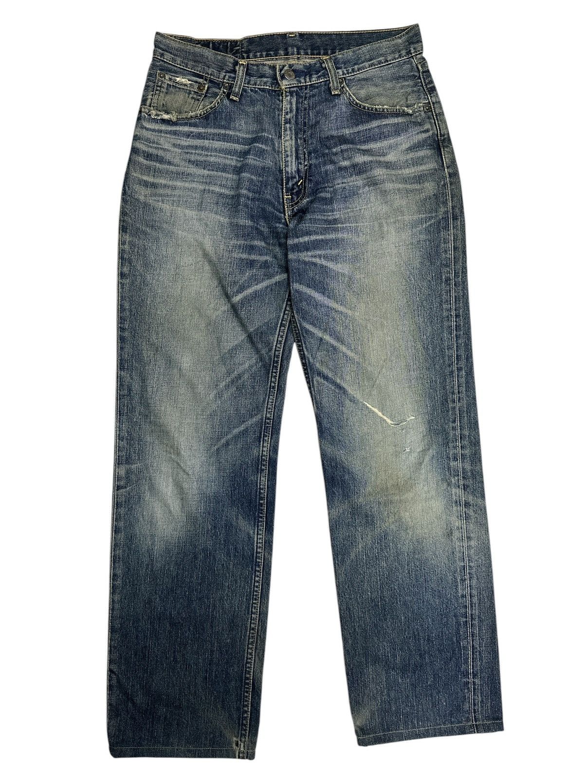 Levi's vintage Levis 502 distress denim . Size US 30 / EU 46 - 1 Thumbnail