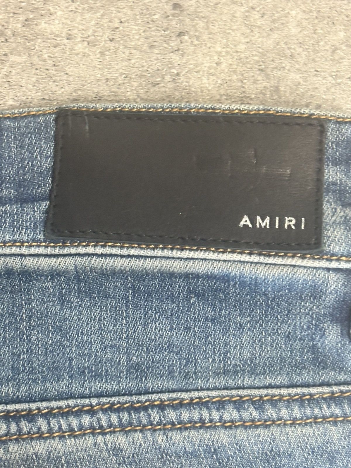 Amiri AMIRI CAMO BONES DENIM PANTS SIZE 36 Size US 36 / EU 52 - 10 Thumbnail