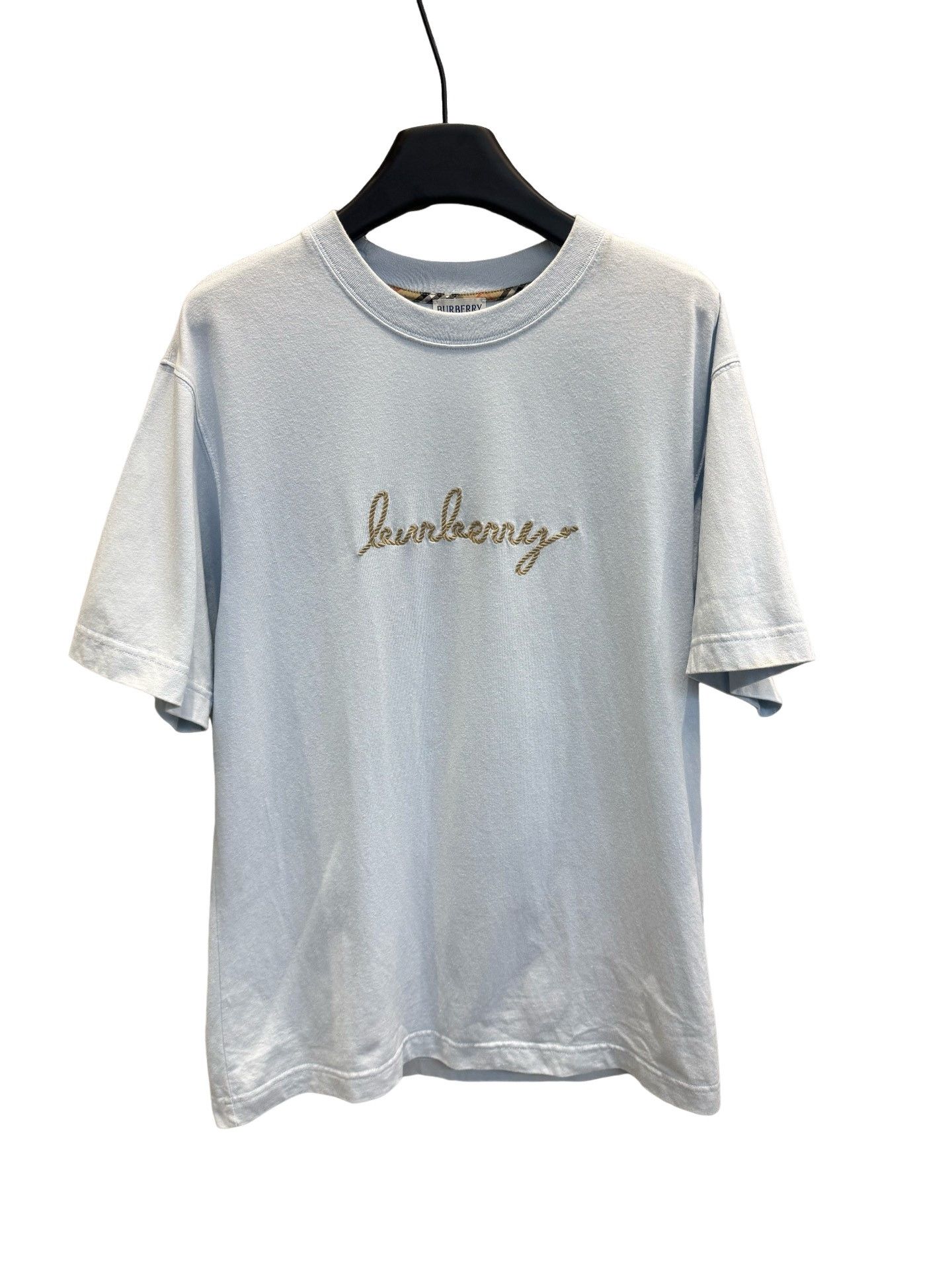 Burberry Burberry Embroidered Logo T-Shirt Size M Size US M / EU 48-50 / 2 - 1 Thumbnail