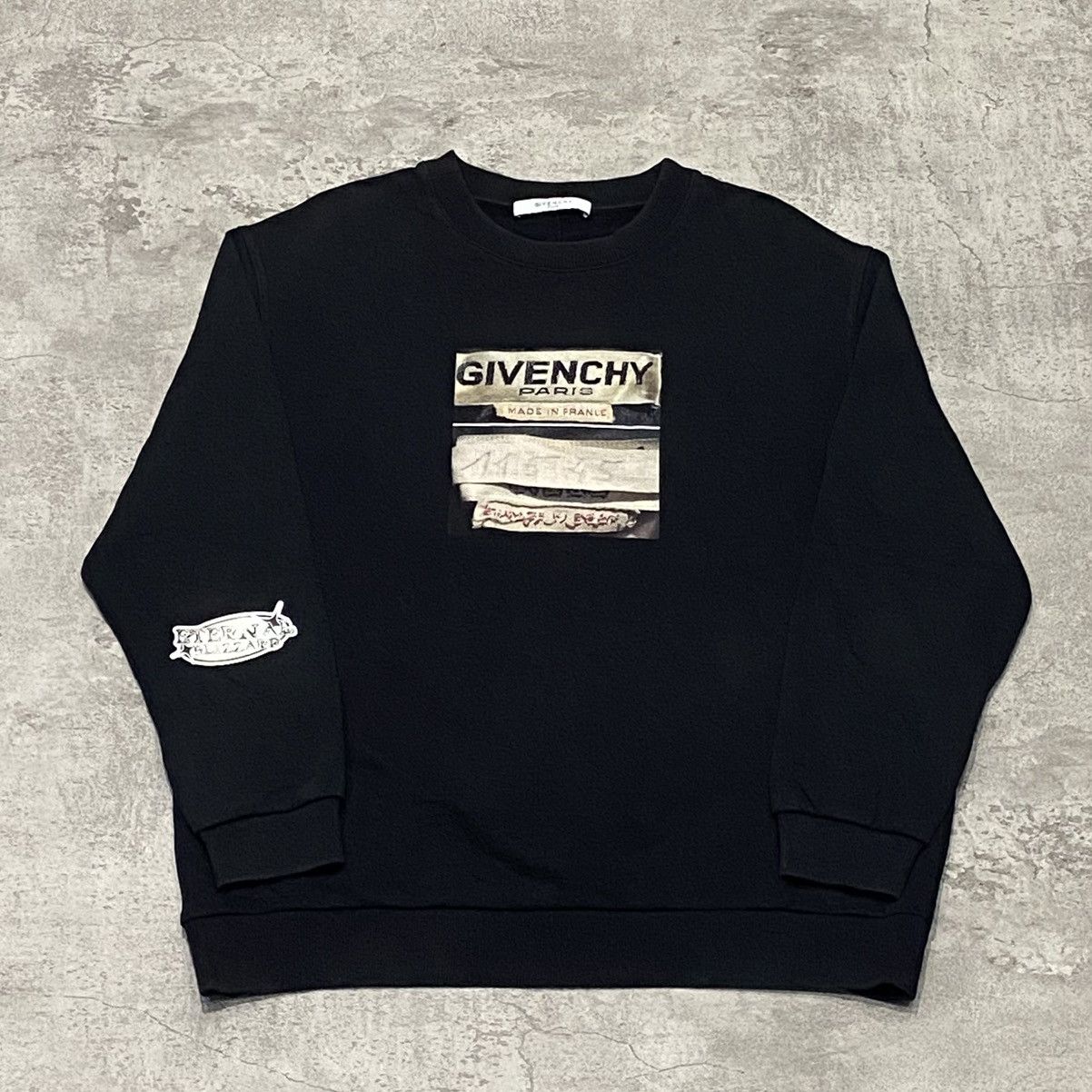 Givenchy Givenchy Big Logo Crewneck Size US XXL / EU 58 / 5 - 1 Thumbnail