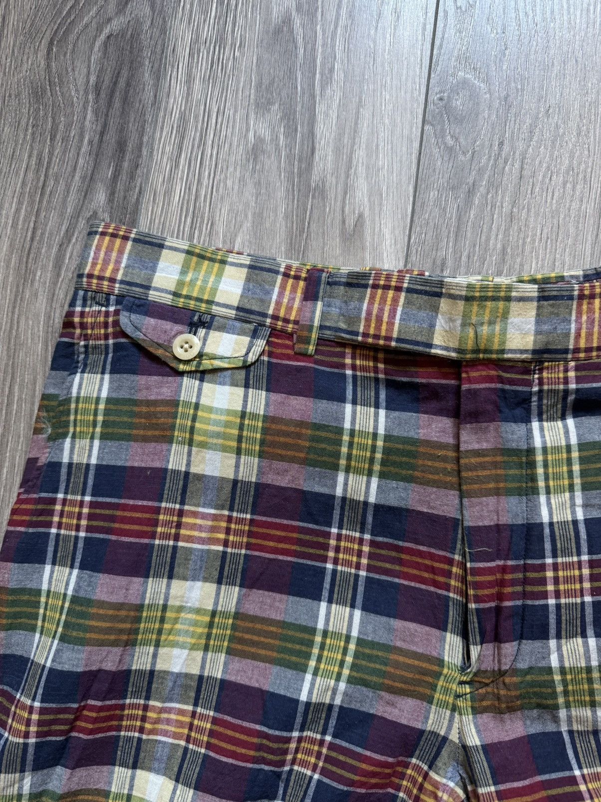 Polo Ralph Lauren Polo Ralph Lauren plaid checkered Madras Shorts 34 Size US 34 / EU 50 - 2 Thumbnail