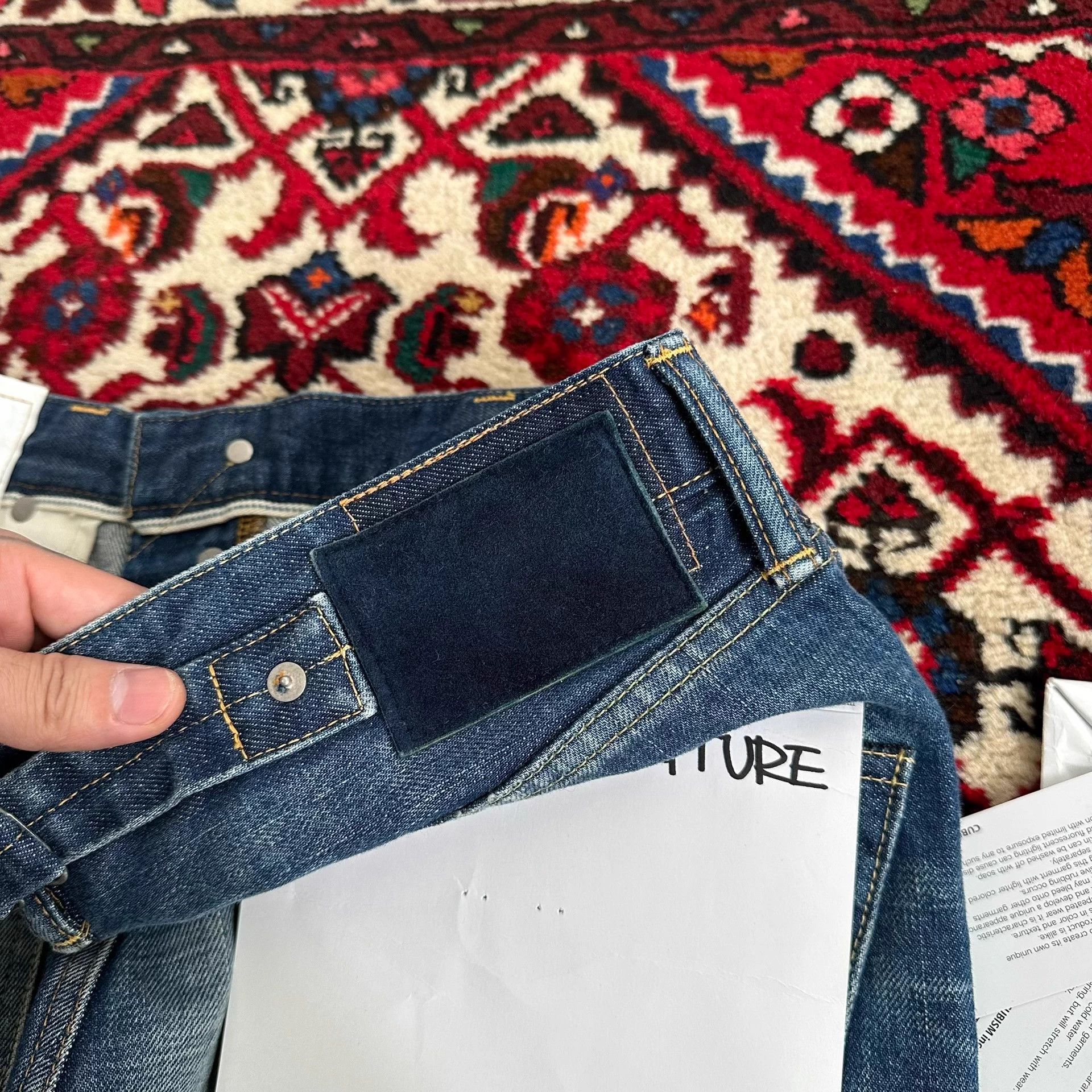 Visvim visvim 20aw 16d25 destroyed denim W32L30 Size US 32 / EU 48 - 7 Thumbnail