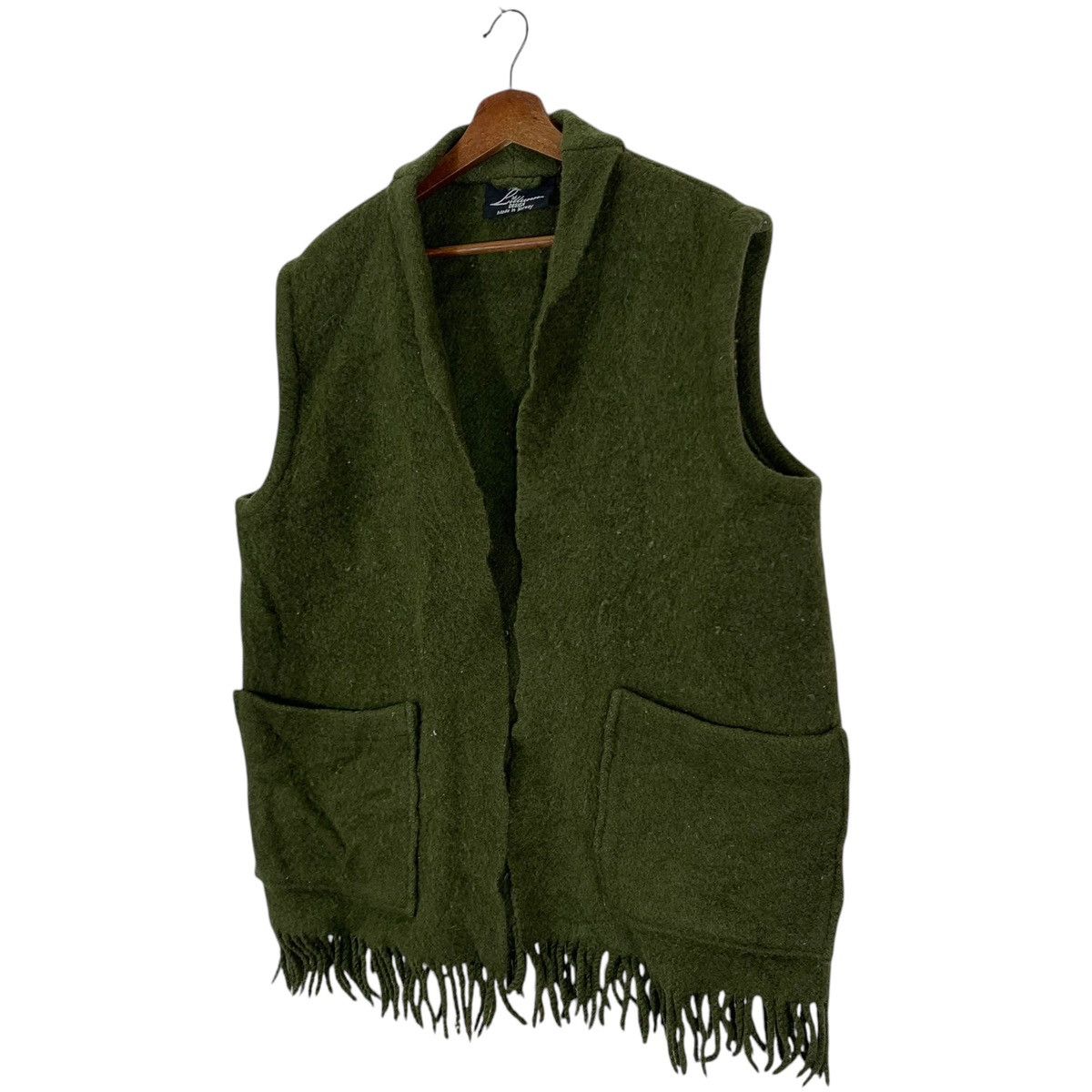 Vintage VINTAGE 1950s LILLUNN NORWEGIAN WOOL VEST Size US M / EU 48-50 / 2 - 2 Thumbnail