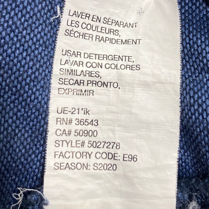 Van Heusen Van Heusen Flex Golf Polo Striped Blue Short Sleeve Shirt L Size US L / EU 52-54 / 3 - 5 Thumbnail