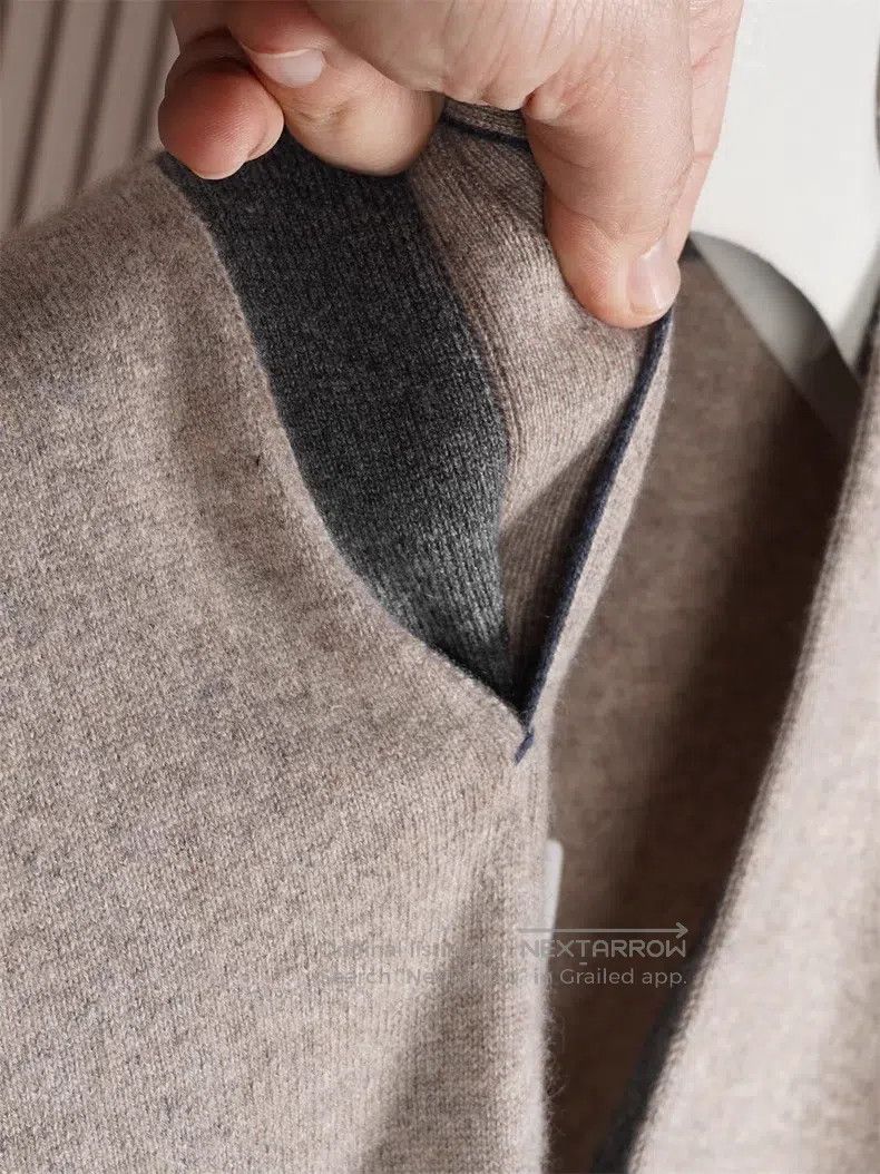 Hermes Hermes Men's 25-style cashmere cardigan Size US L / EU 52-54 / 3 - 8 Thumbnail