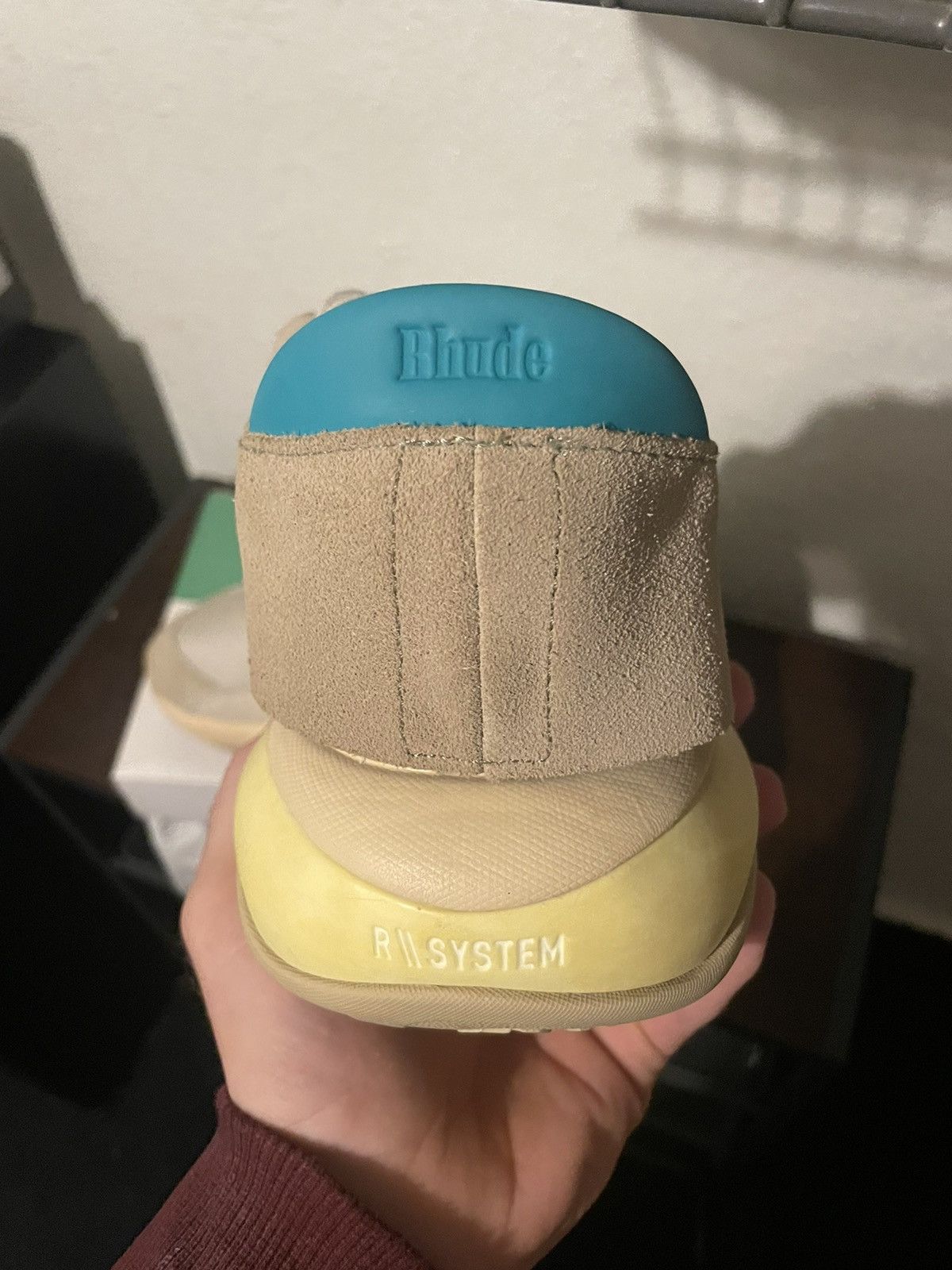 Puma × Rhude Rhude x Puma Alteration Chinchilla 10.5 Size US 10.5 / EU 43-44 - 9 Thumbnail