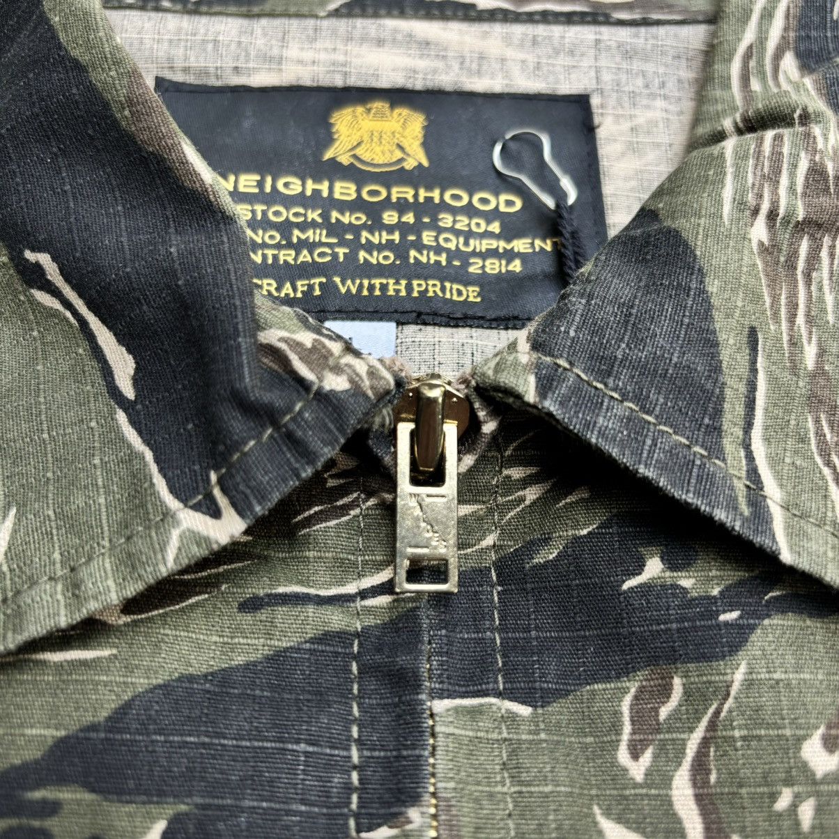 Neighborhood Neighborhood Tiger Stripe Souvenir Jacket Size US L / EU 52-54 / 3 - 6 Thumbnail