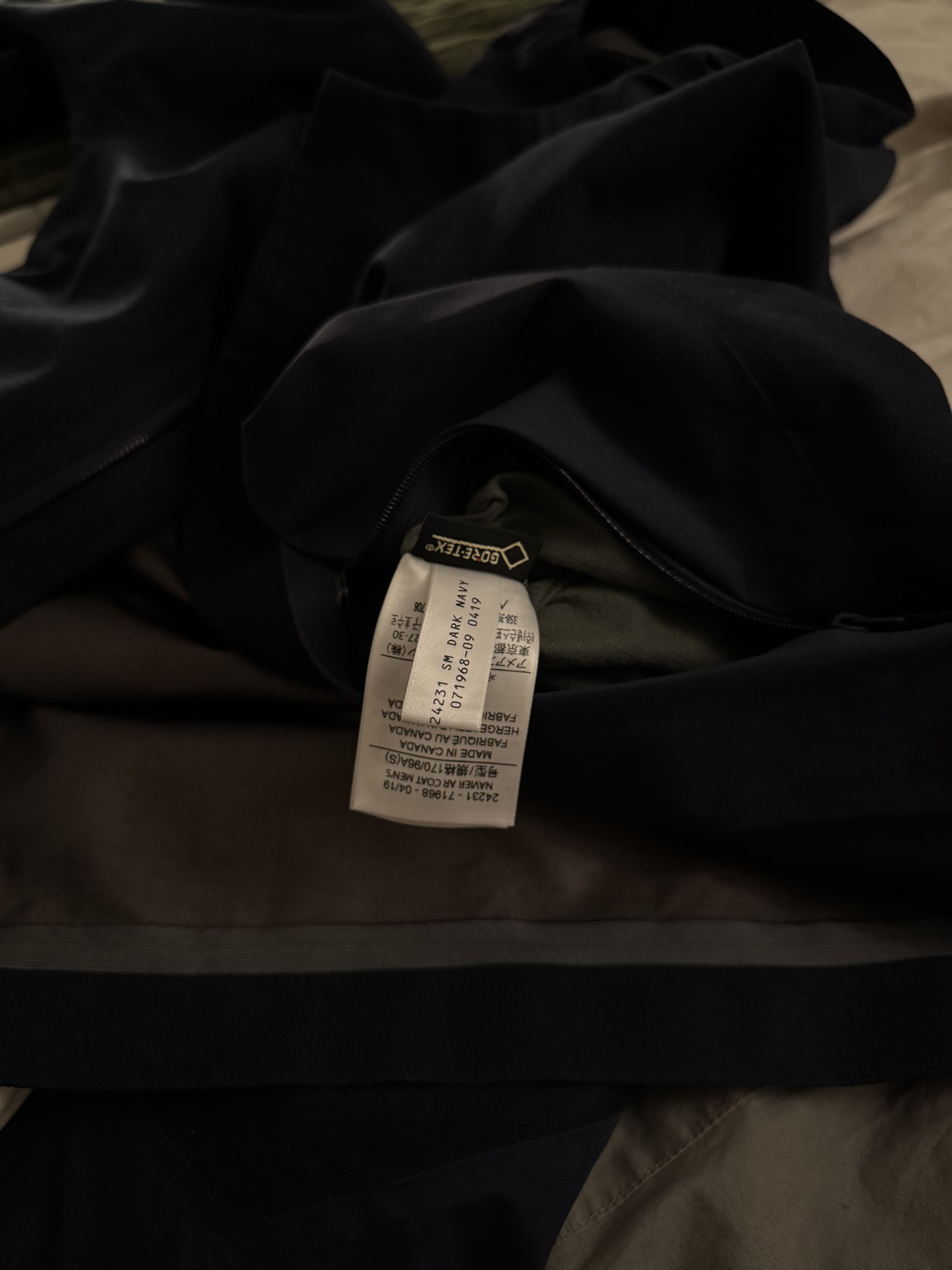 Veilance Valance Navier AR Rain Coat Shell Size US S / EU 44-46 / 1 - 5 Thumbnail