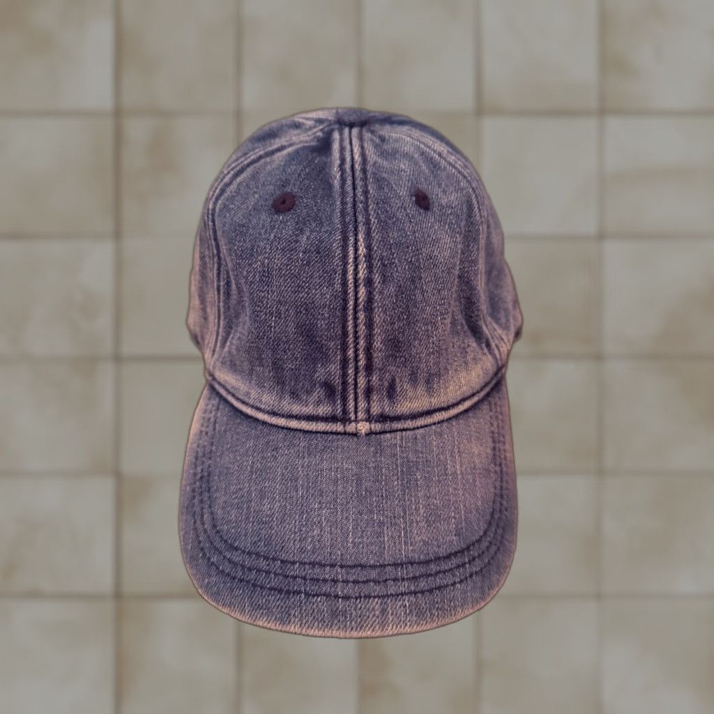 Madewell Madewell Hat Cap Strapback Womens One Size Blue Denim Baseball Dad Hat Casual Size ONE SIZE - 1 Thumbnail